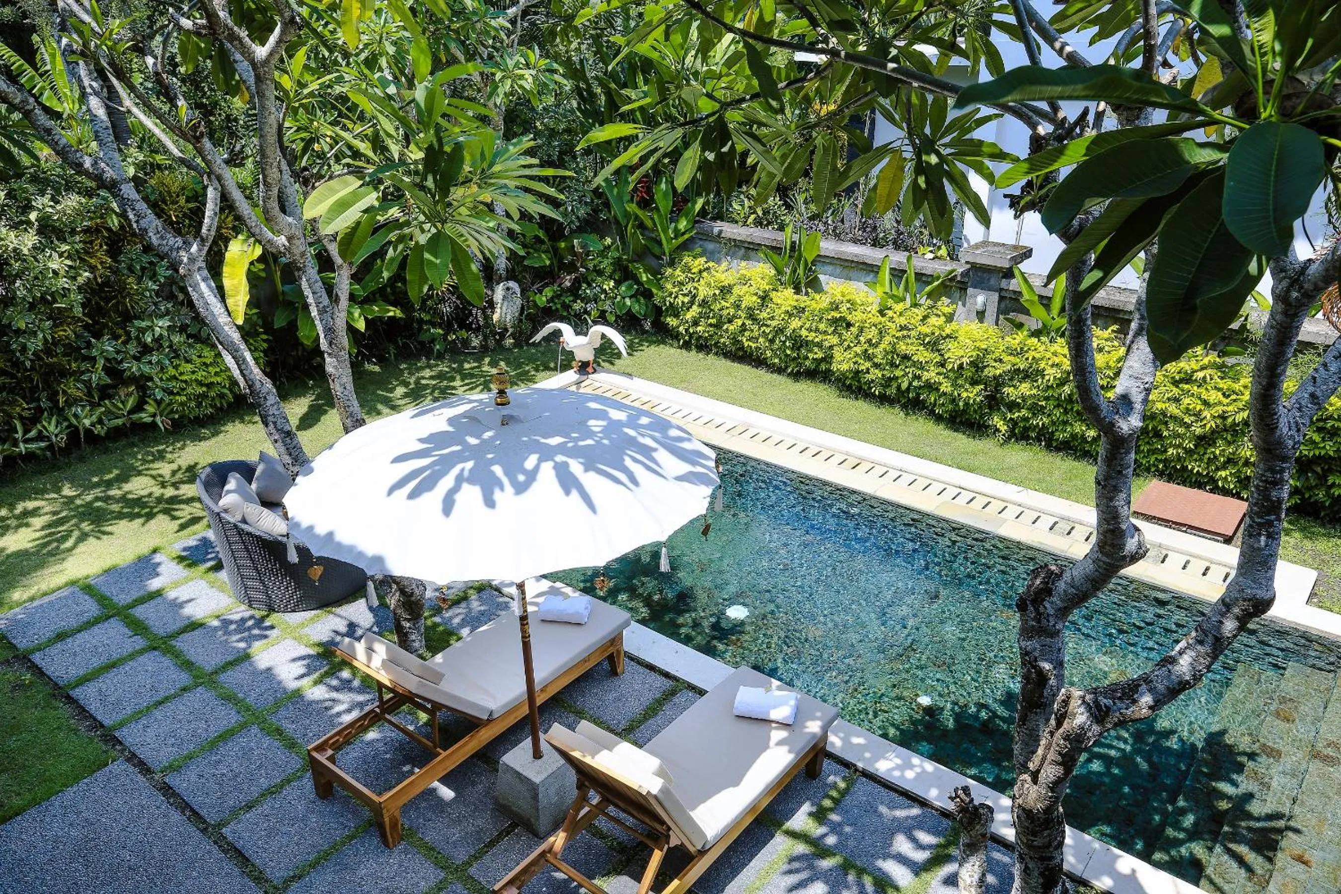 Swimming pool in Desa Swan Villas & SPA, Keramas