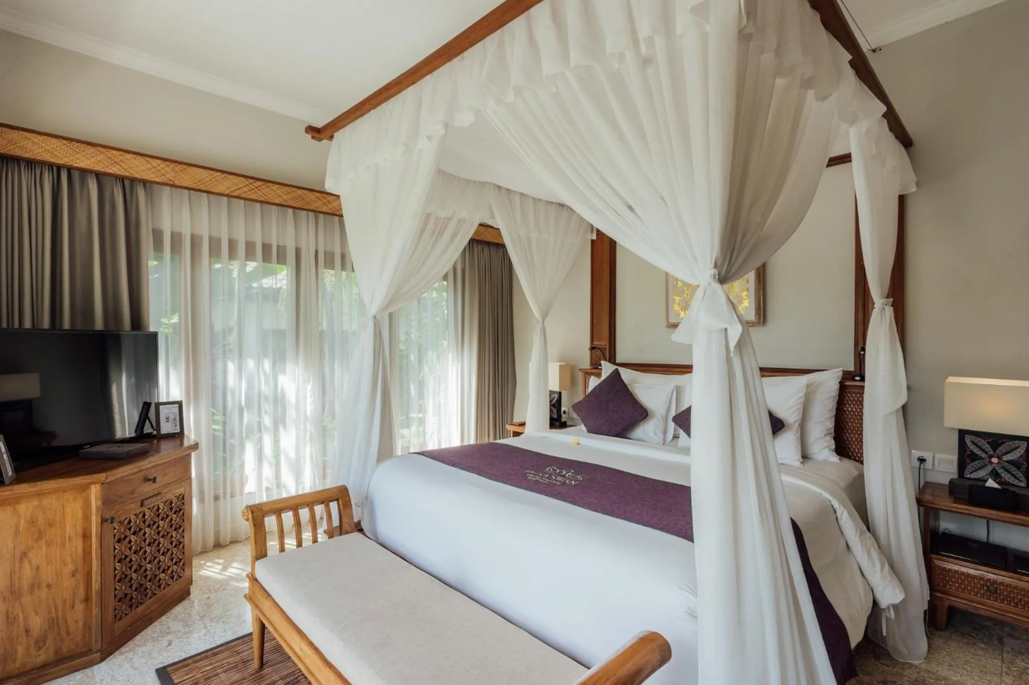 Bedroom, Bed in Desa Swan Villas & SPA, Keramas
