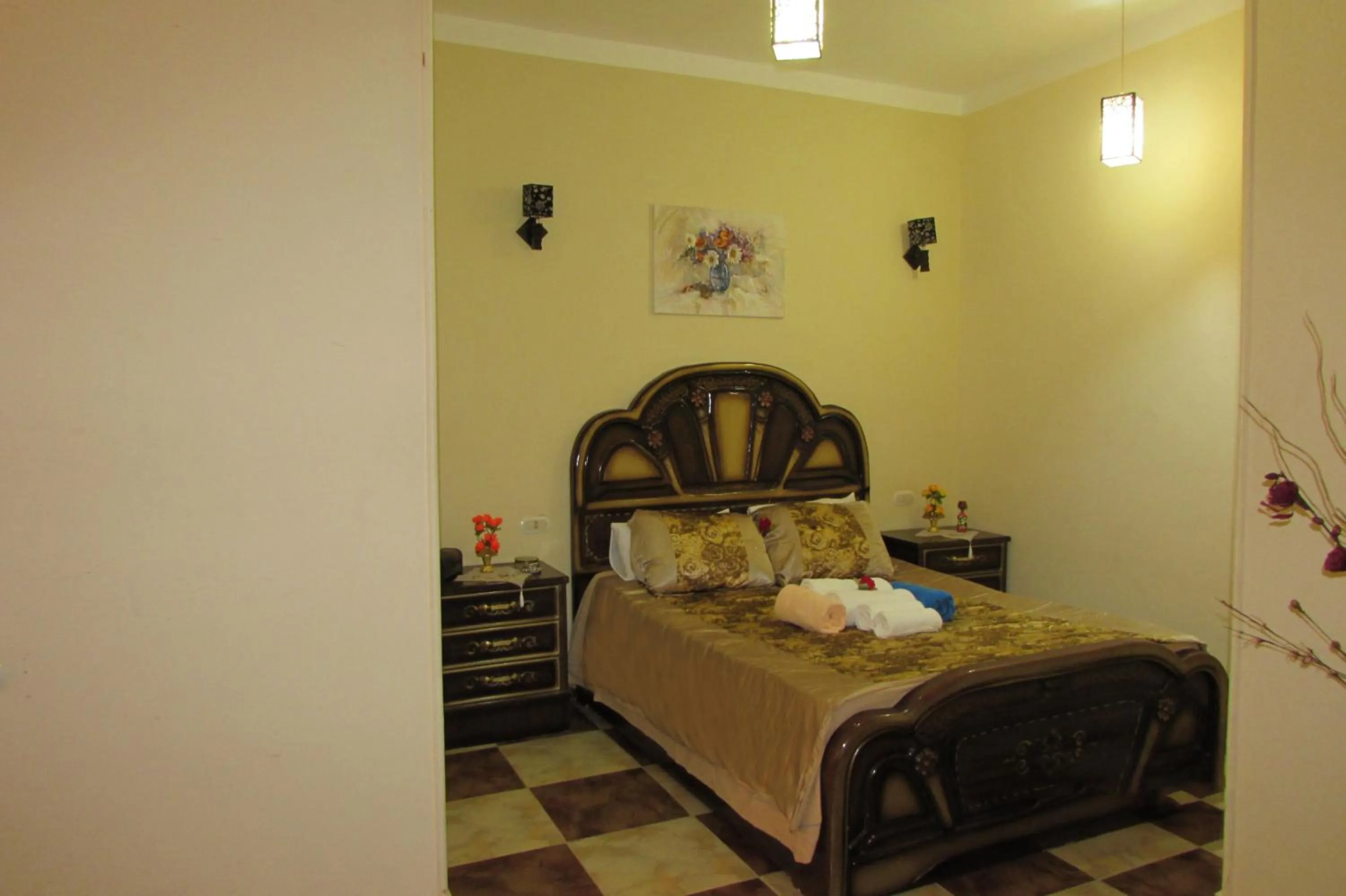 Bed in Apartments Oriental Chalet RedSeaLine