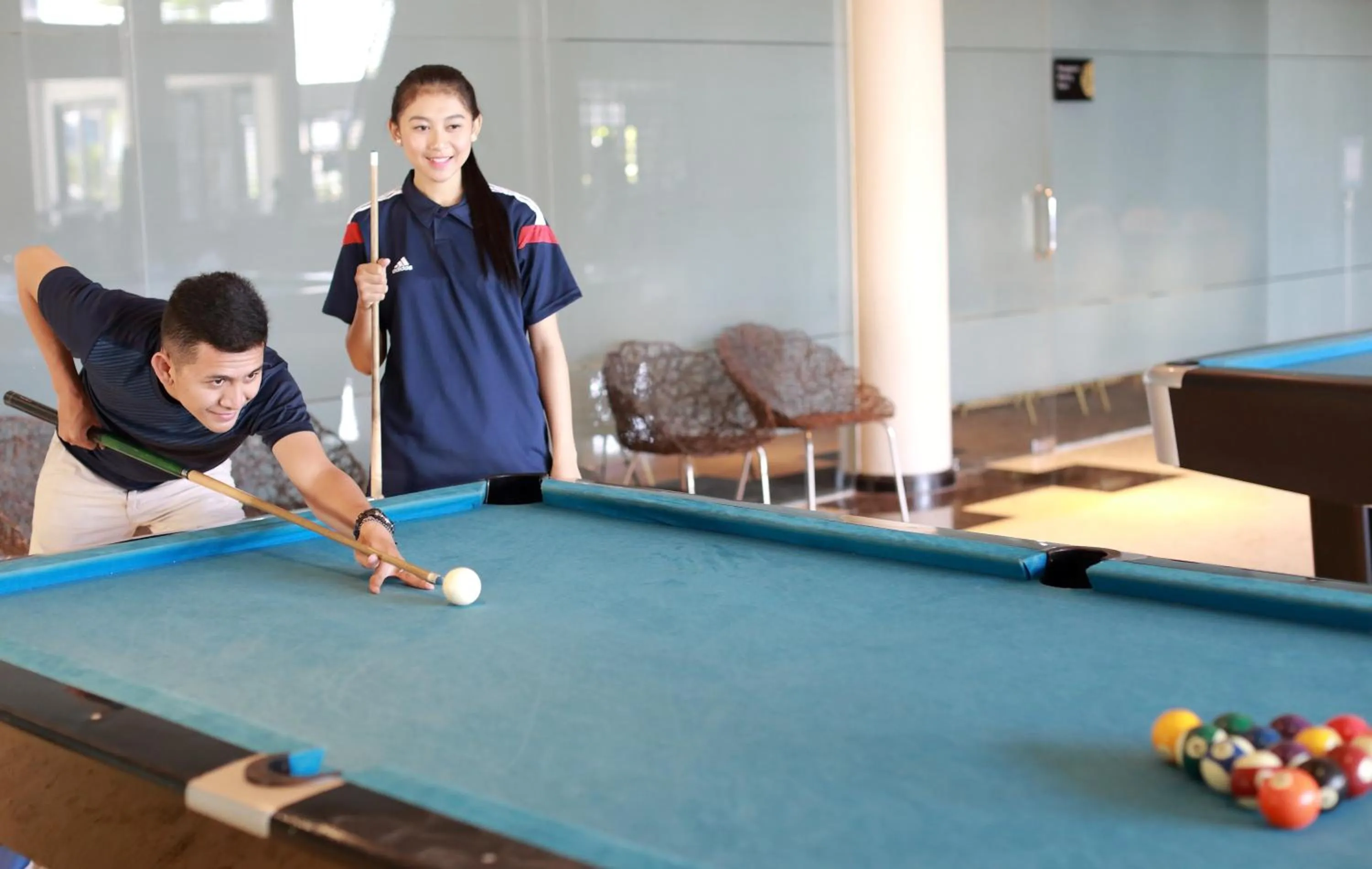 Billiard in The Singhasari Resort Batu