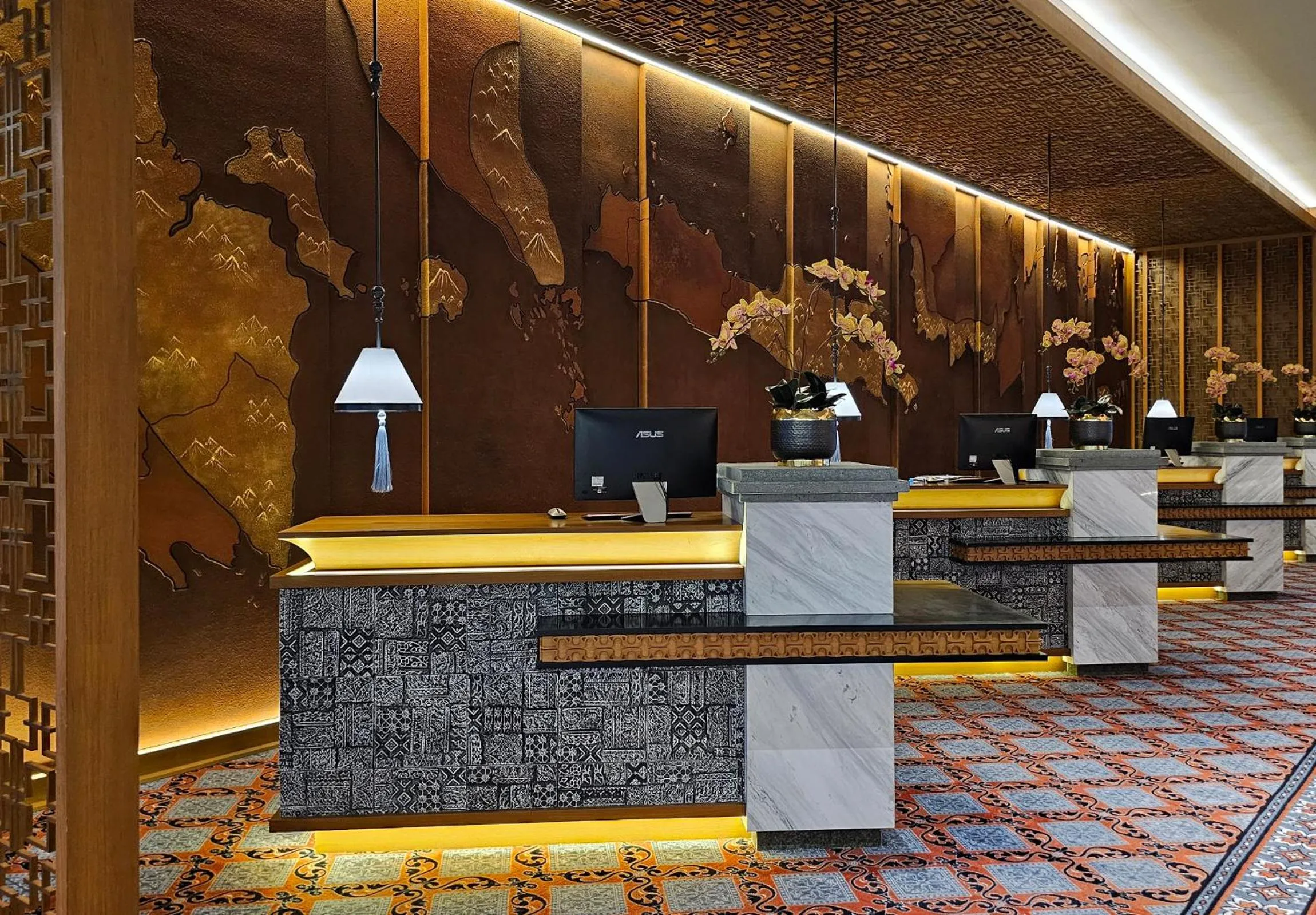 Lobby or reception in The Singhasari Resort Batu