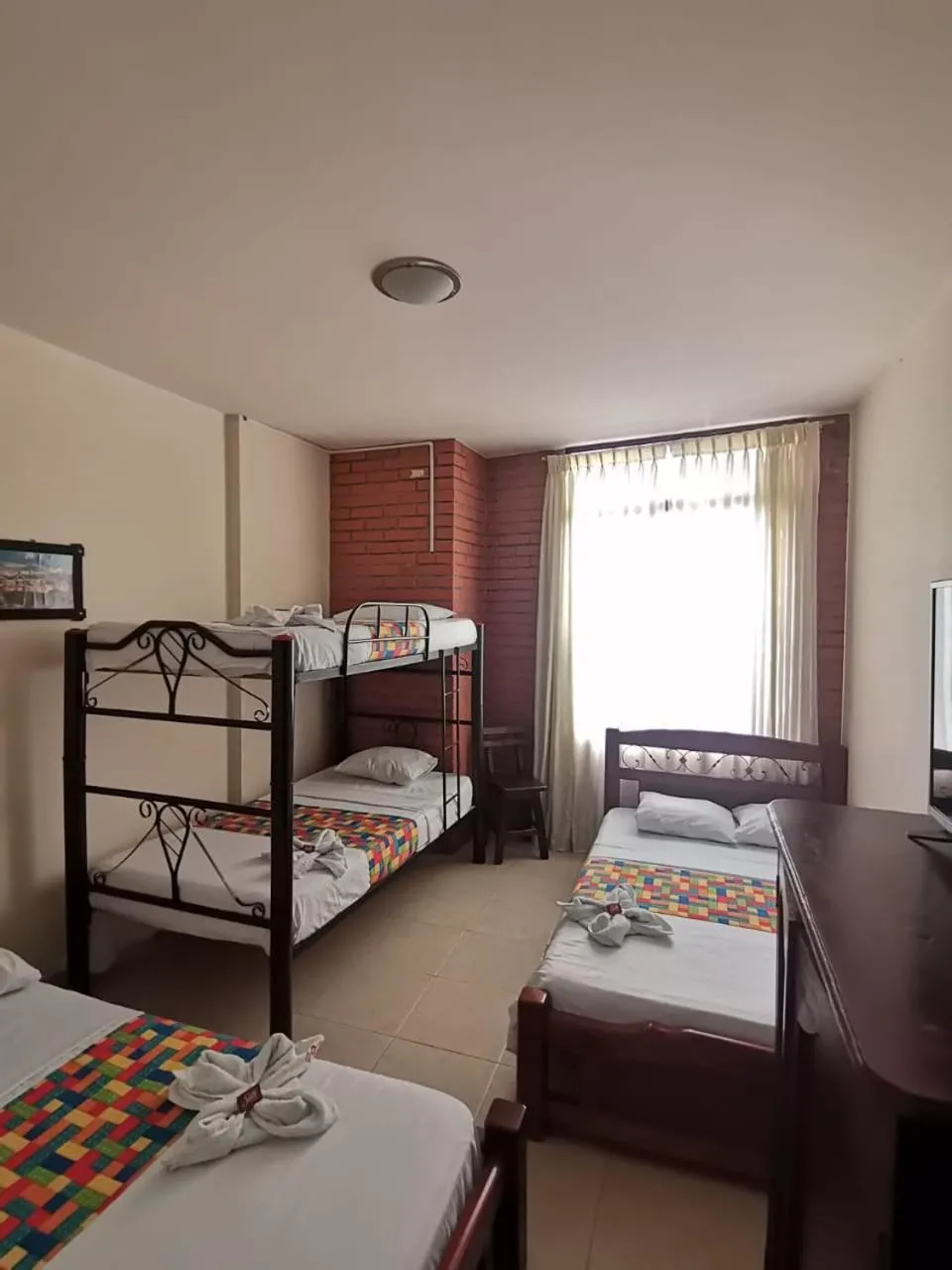 Bed in Hotel los Almendros