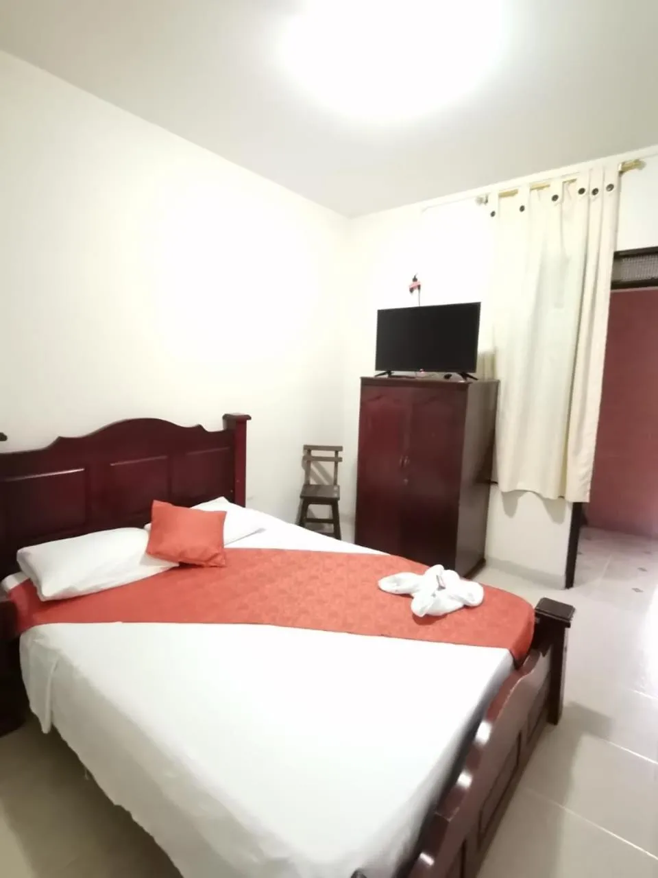 Bed in Hotel los Almendros