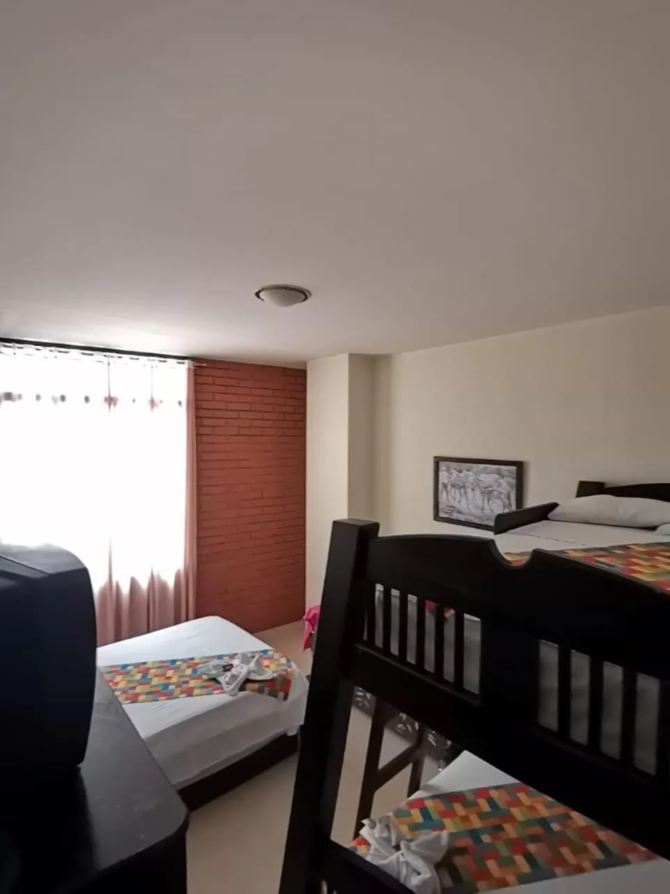 Bed in Hotel los Almendros