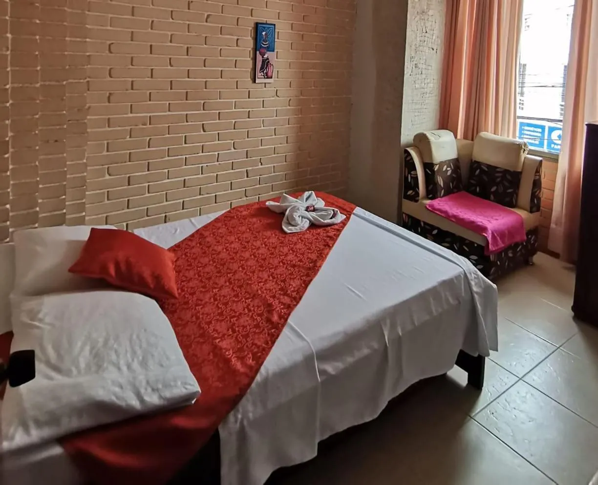 Bed in Hotel los Almendros