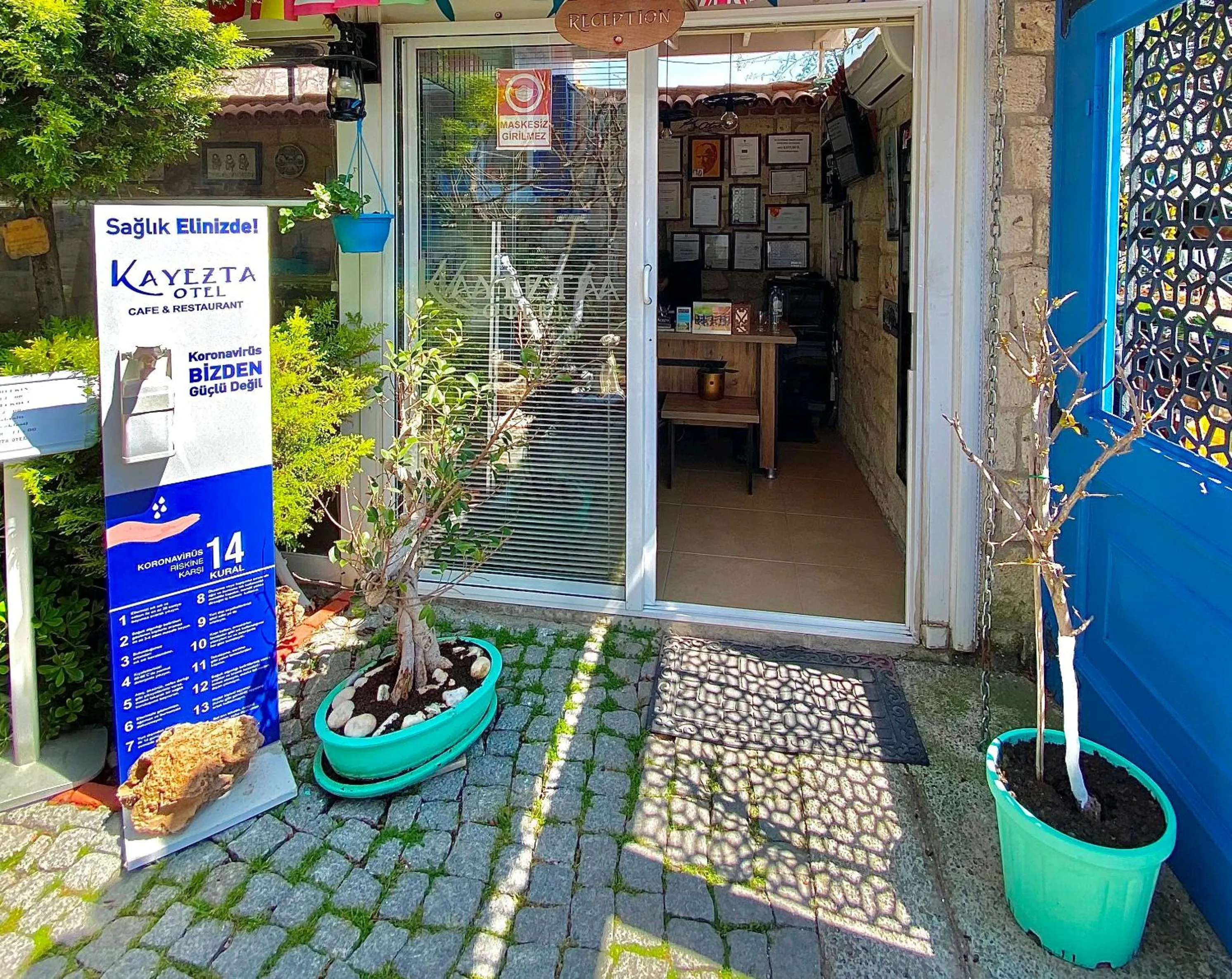 Lobby or reception in Alacati Kayezta Hotel