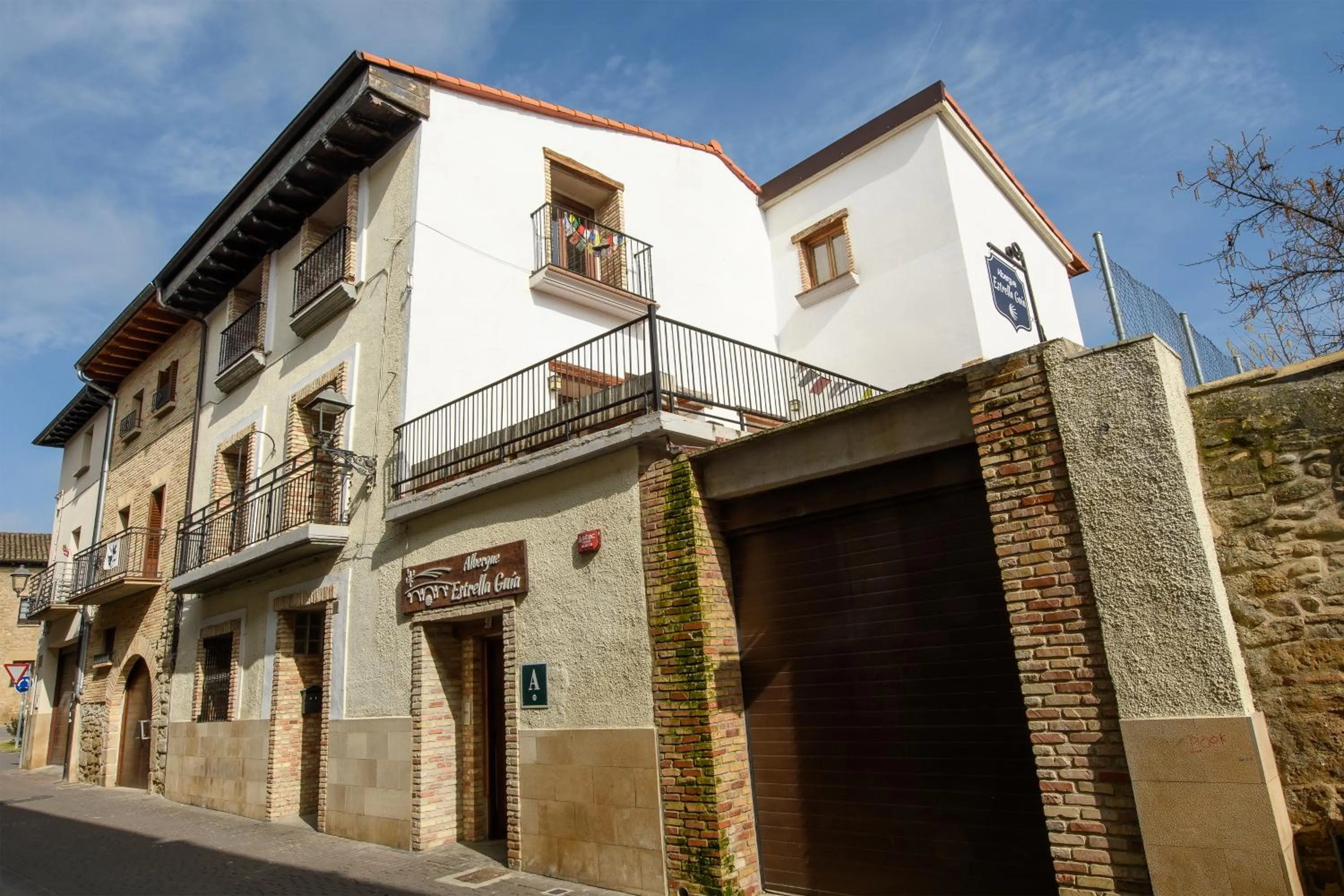 Property building in Albergue Estrella Guia