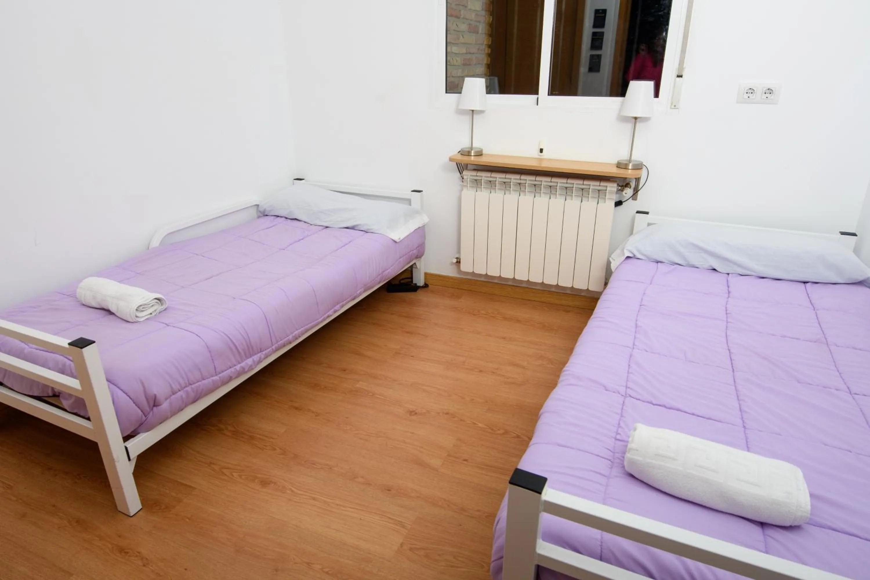 Bed in Albergue Estrella Guia