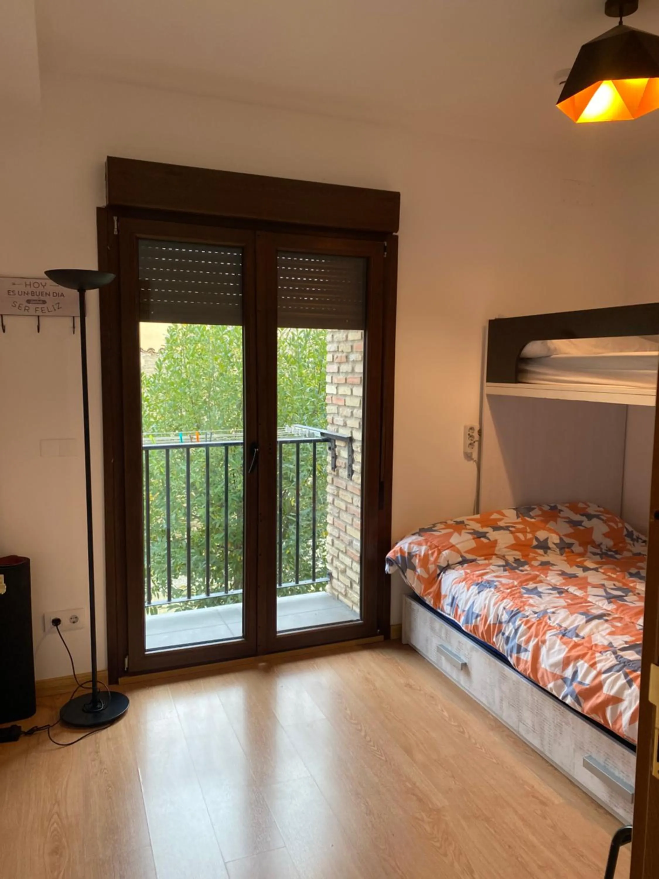 Bed in Albergue Estrella Guia Solo Peregrinos