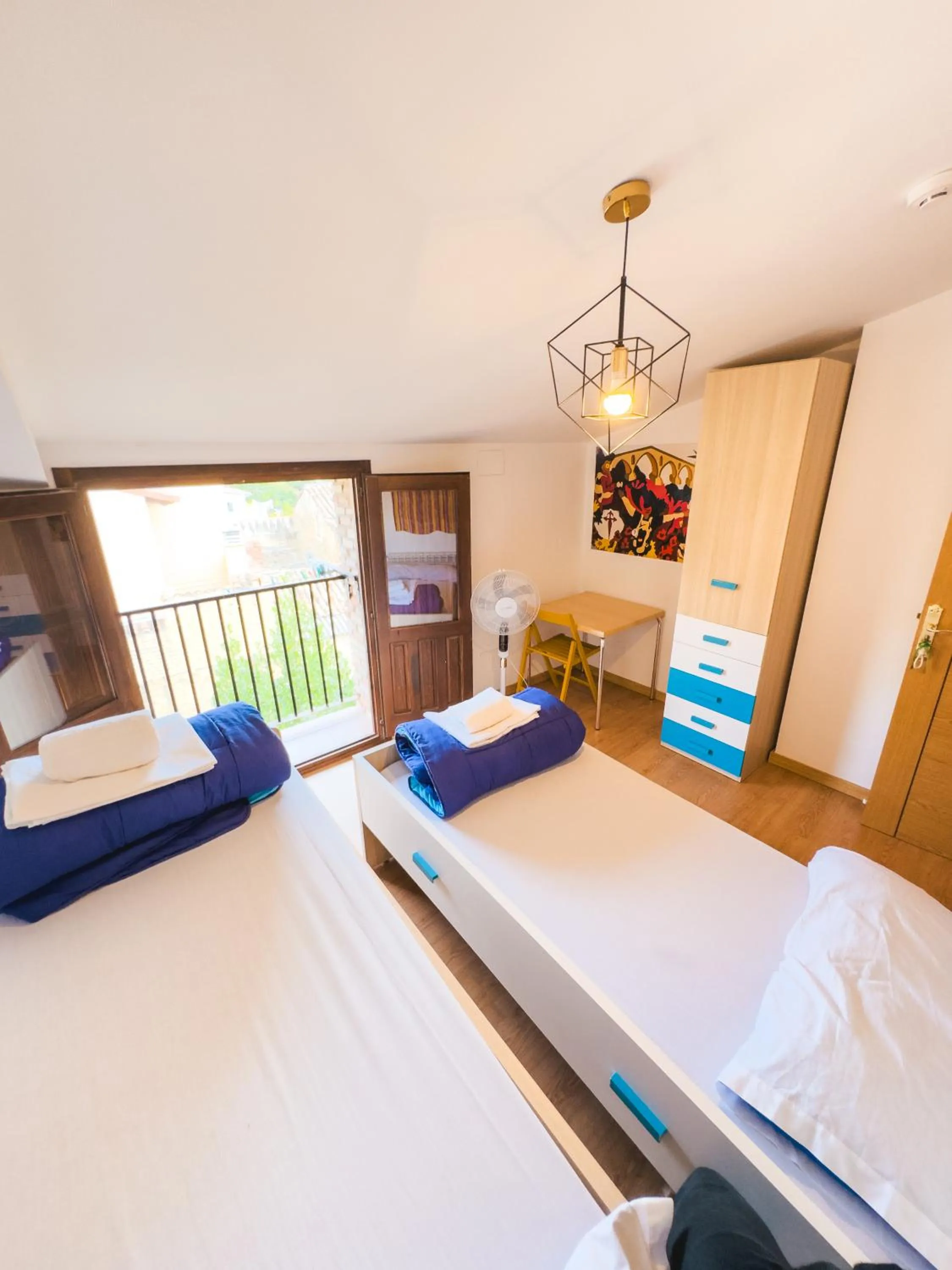 Bed in Albergue Estrella Guia