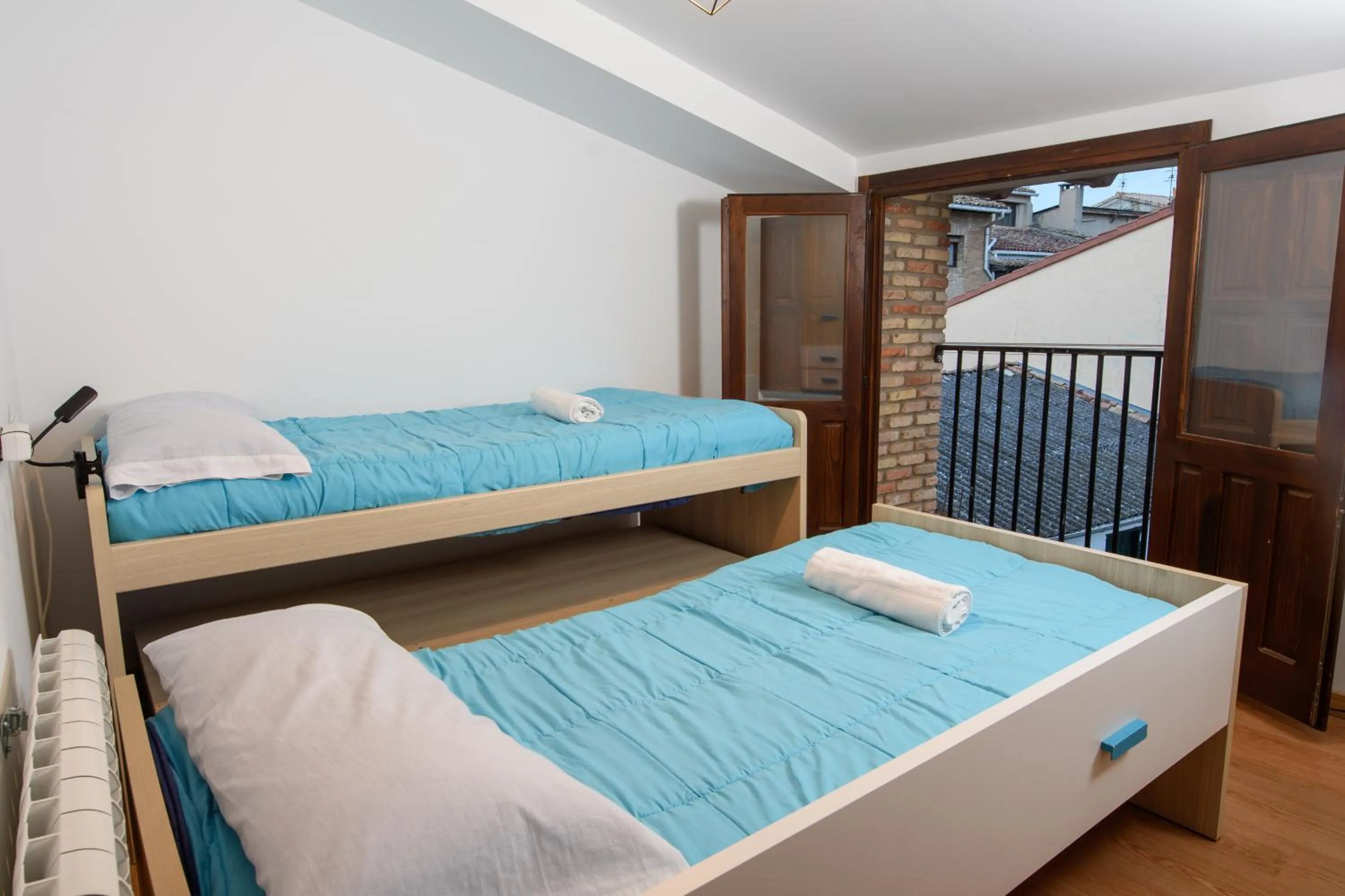 Bed in Albergue Estrella Guia