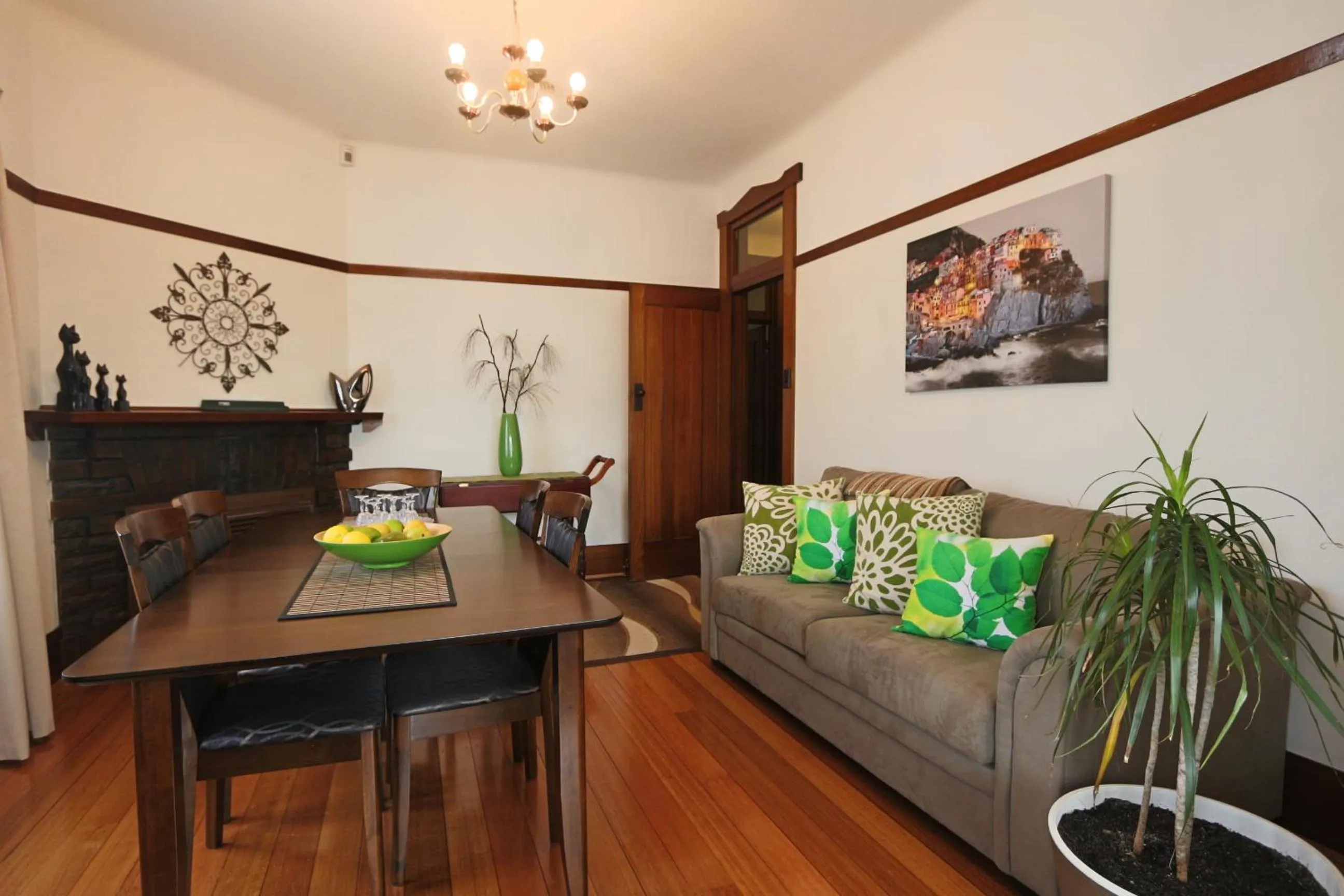Dining area in Moonah Central Apartments