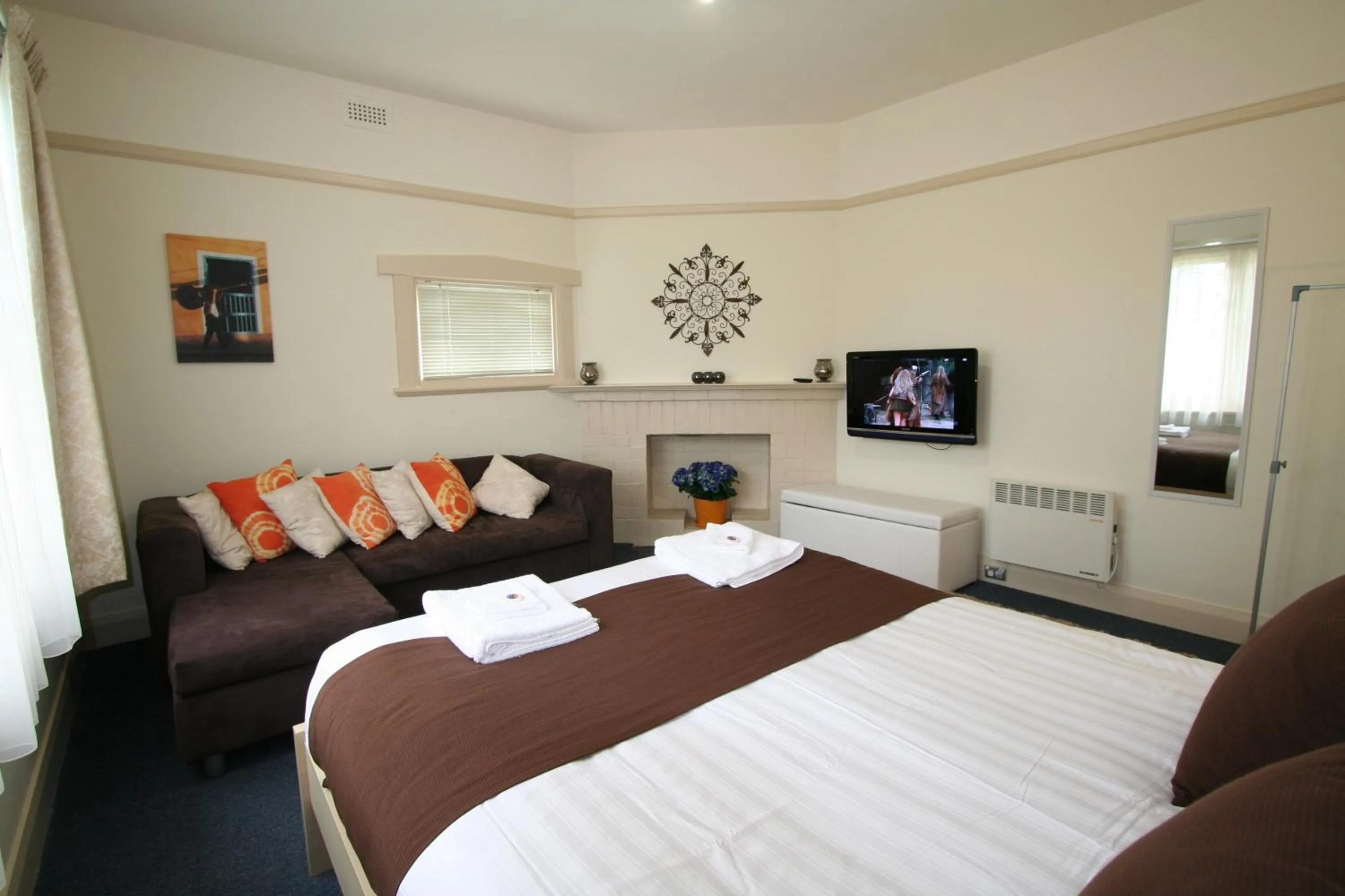 Bed in Moonah Central Apartments