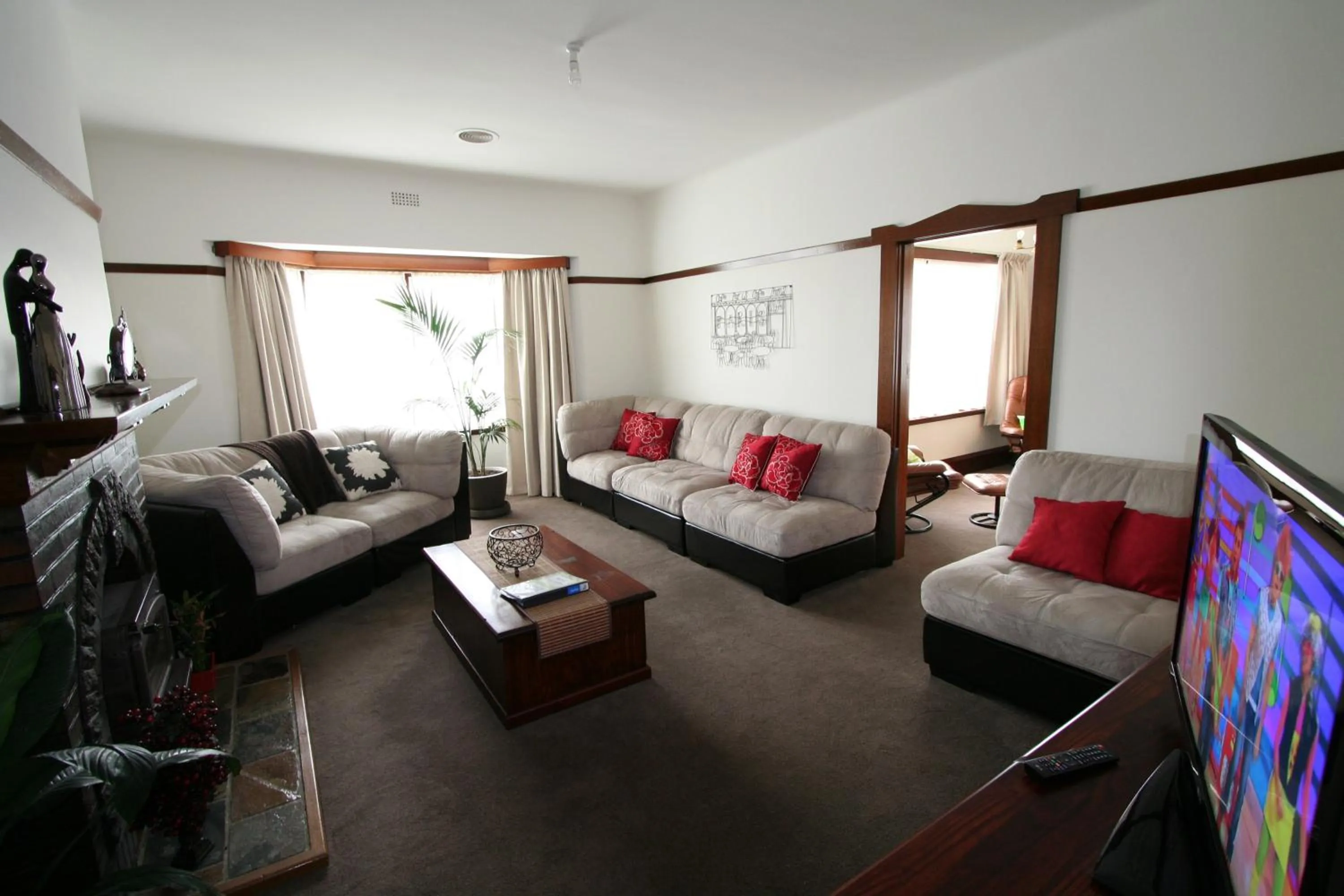 Living room in Moonah Central Apartments