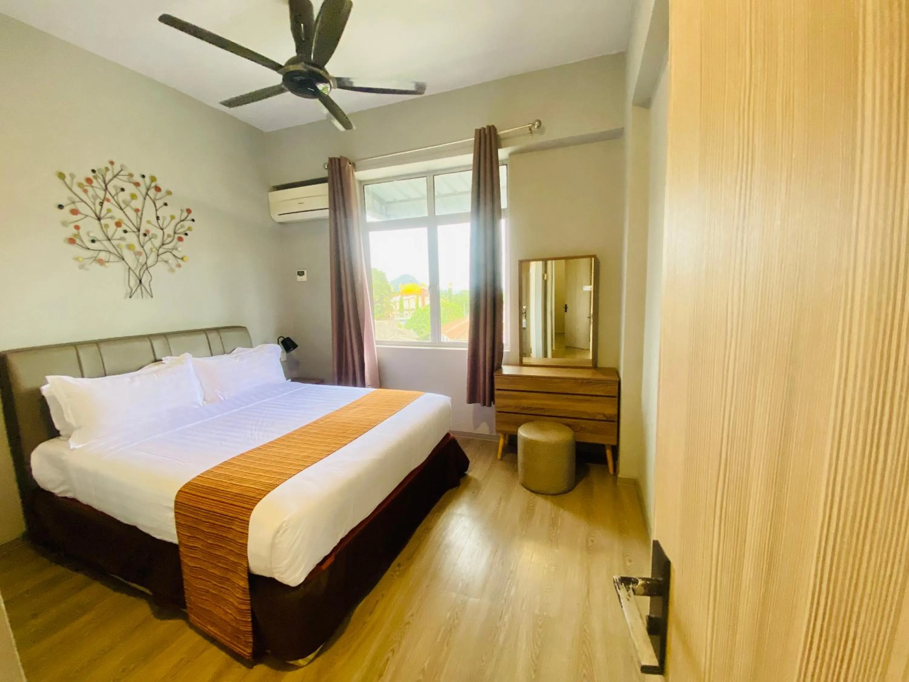 Bed in Seaview Apartment