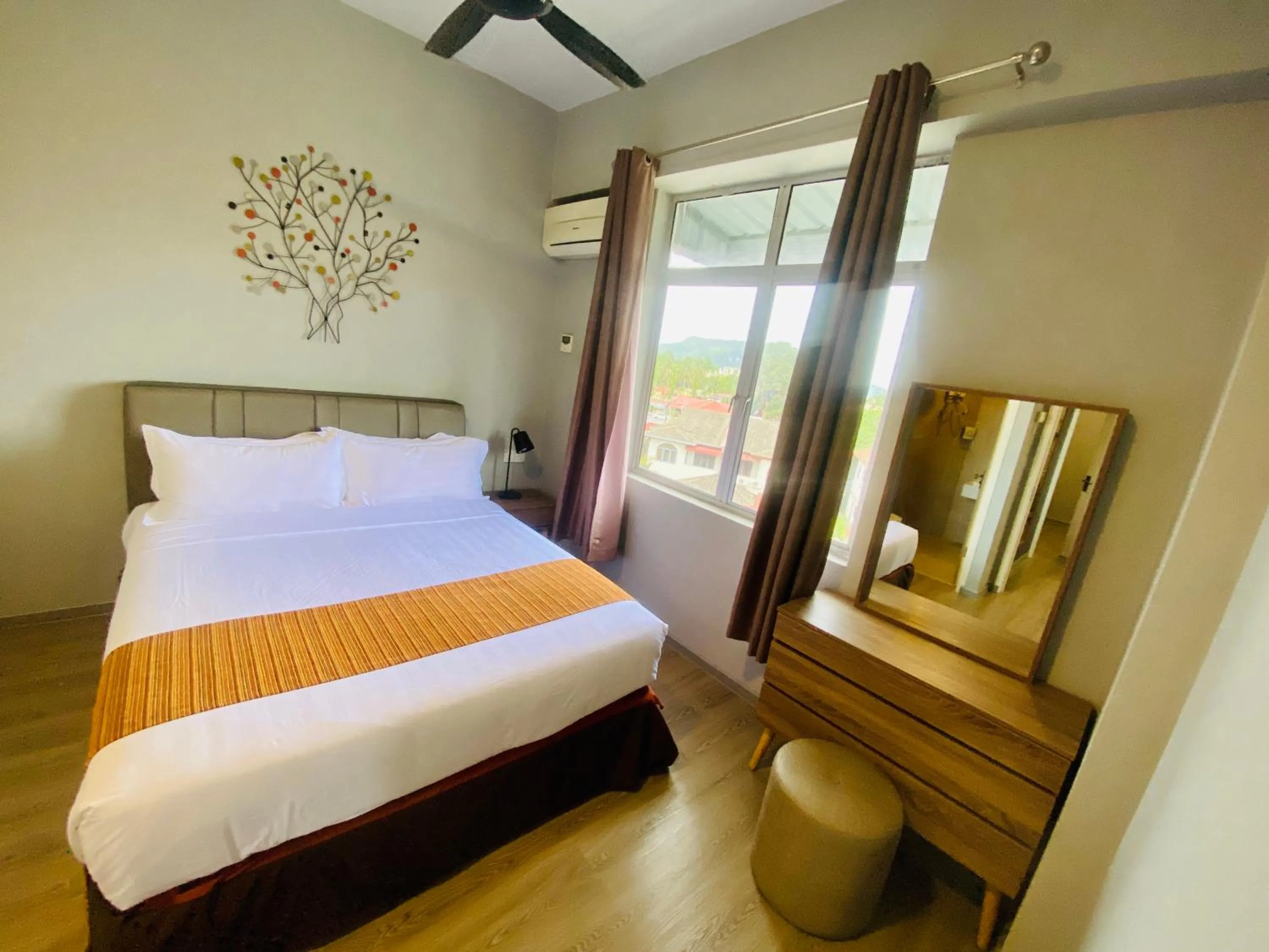 Bed in Seaview Apartment