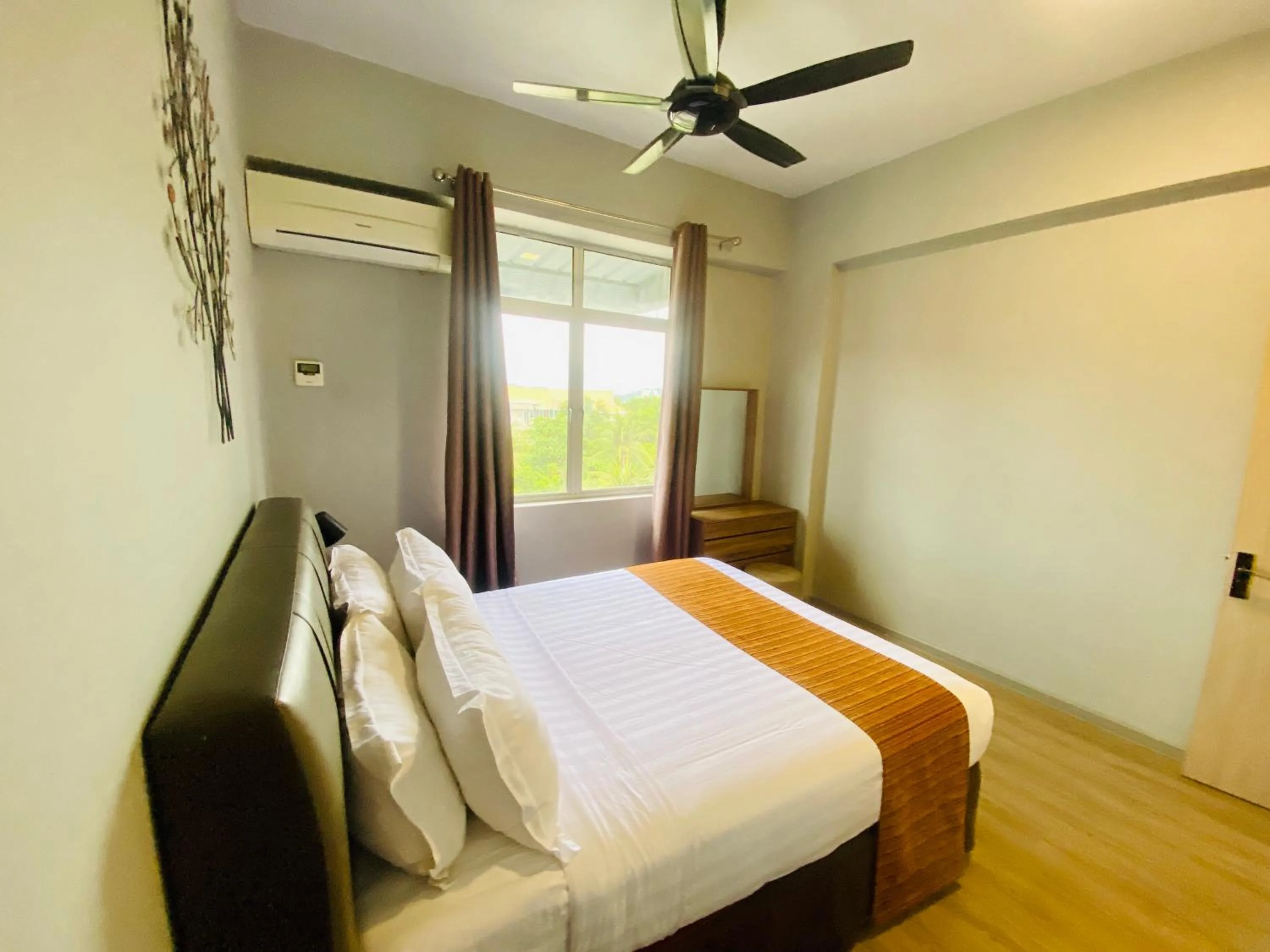 Bed in Seaview Apartment