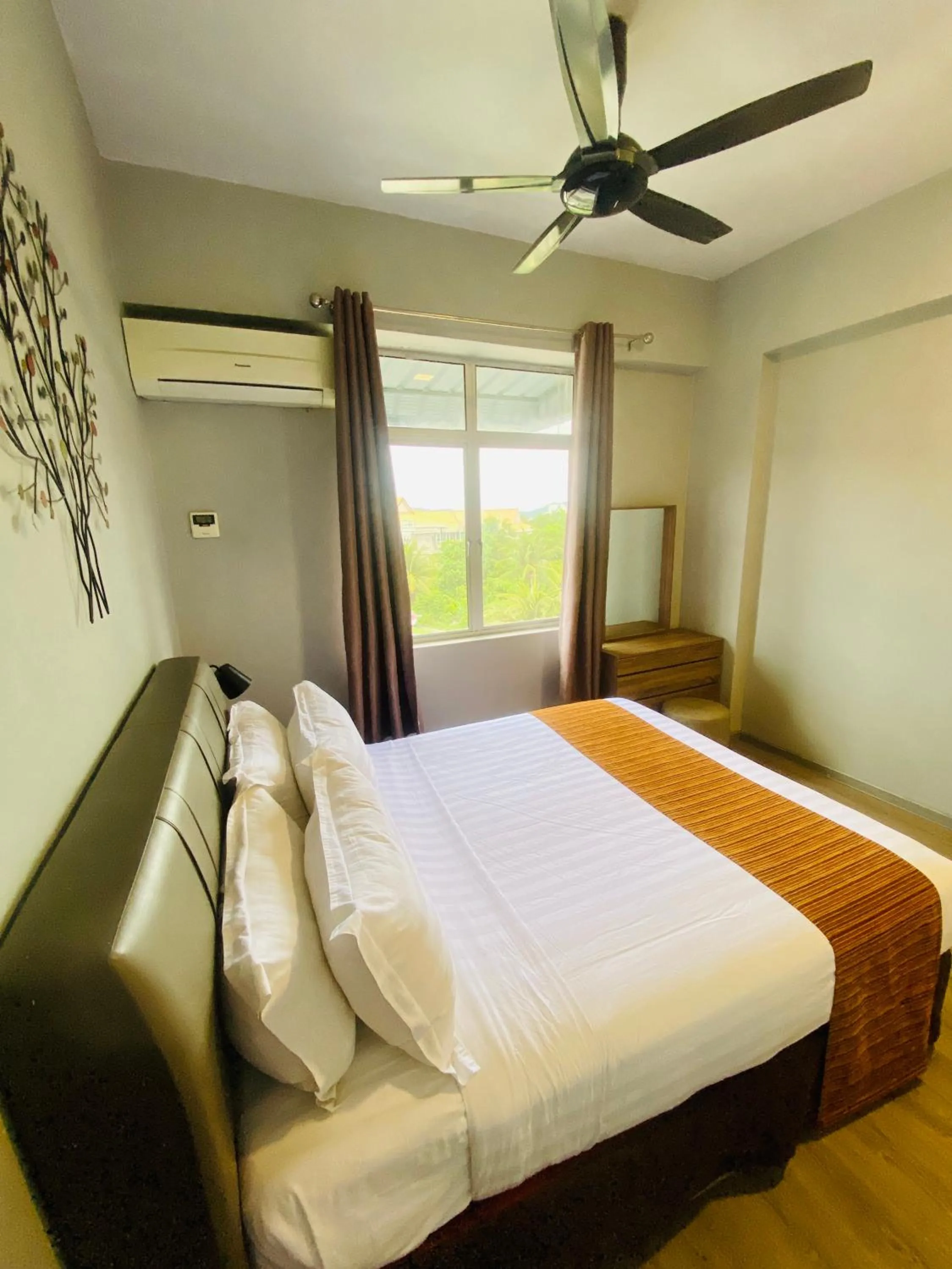 Bed in Seaview Apartment