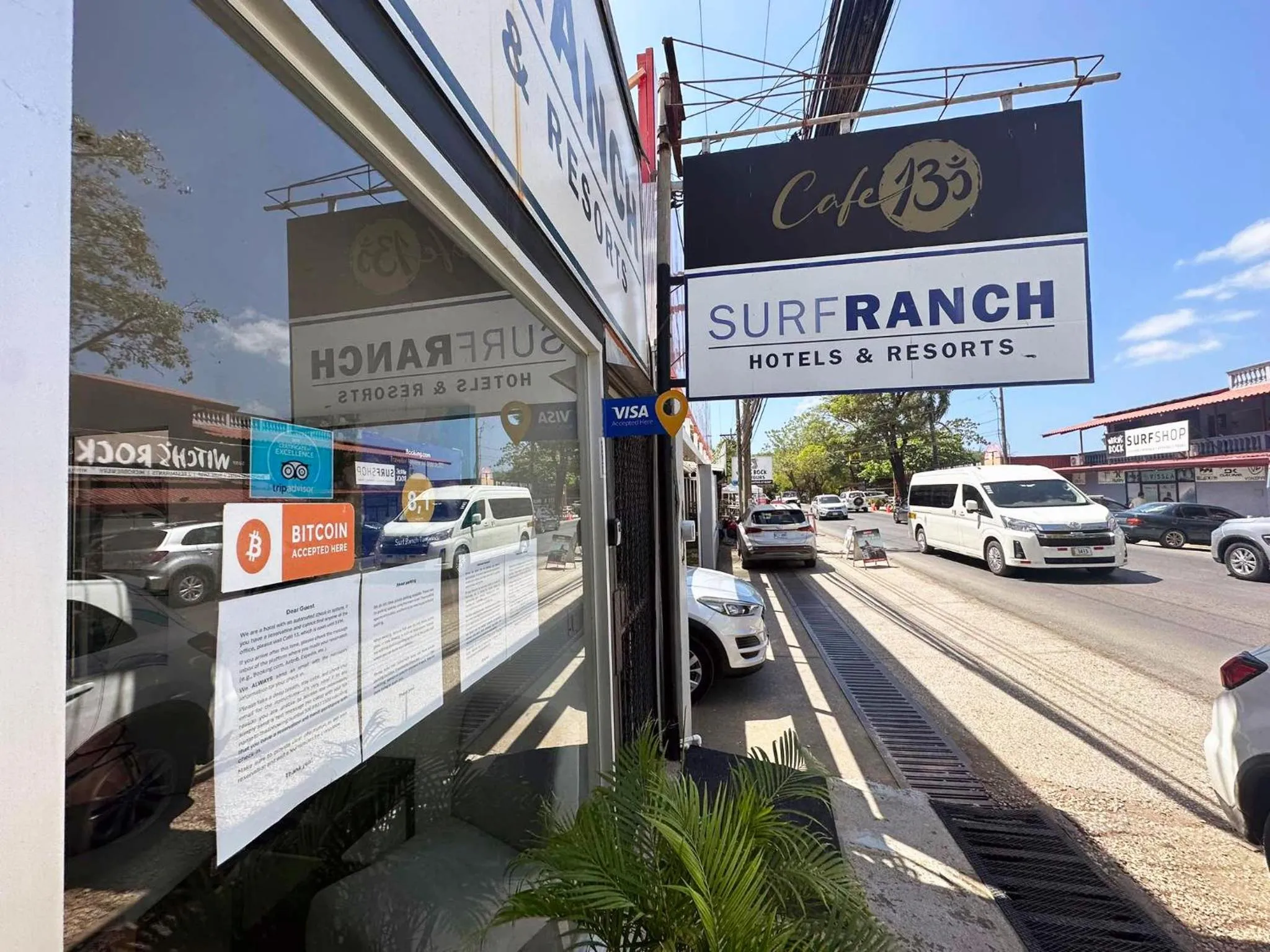Street view in Surf Ranch Tamarindo