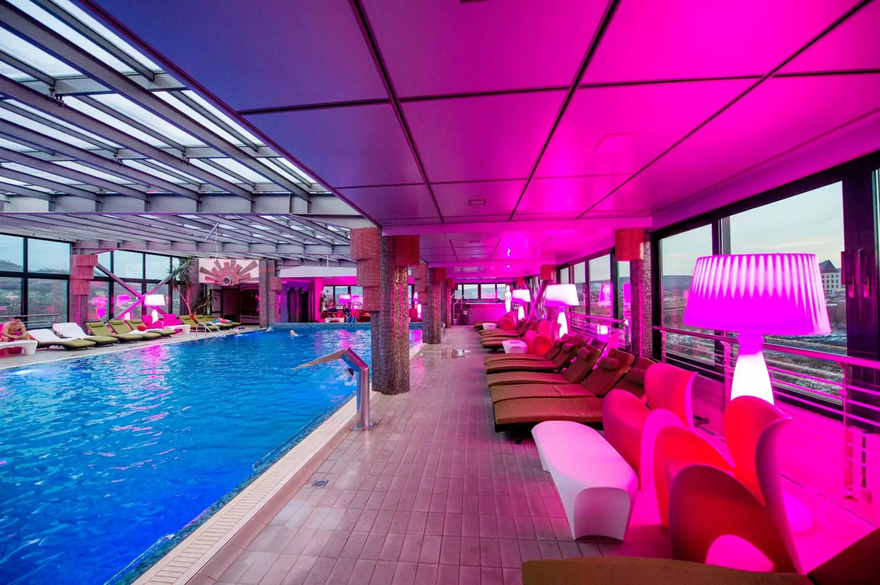 Pool view in Business Hotel Conference Center & Spa Pool view in Business Hotel Conference Center & Spa