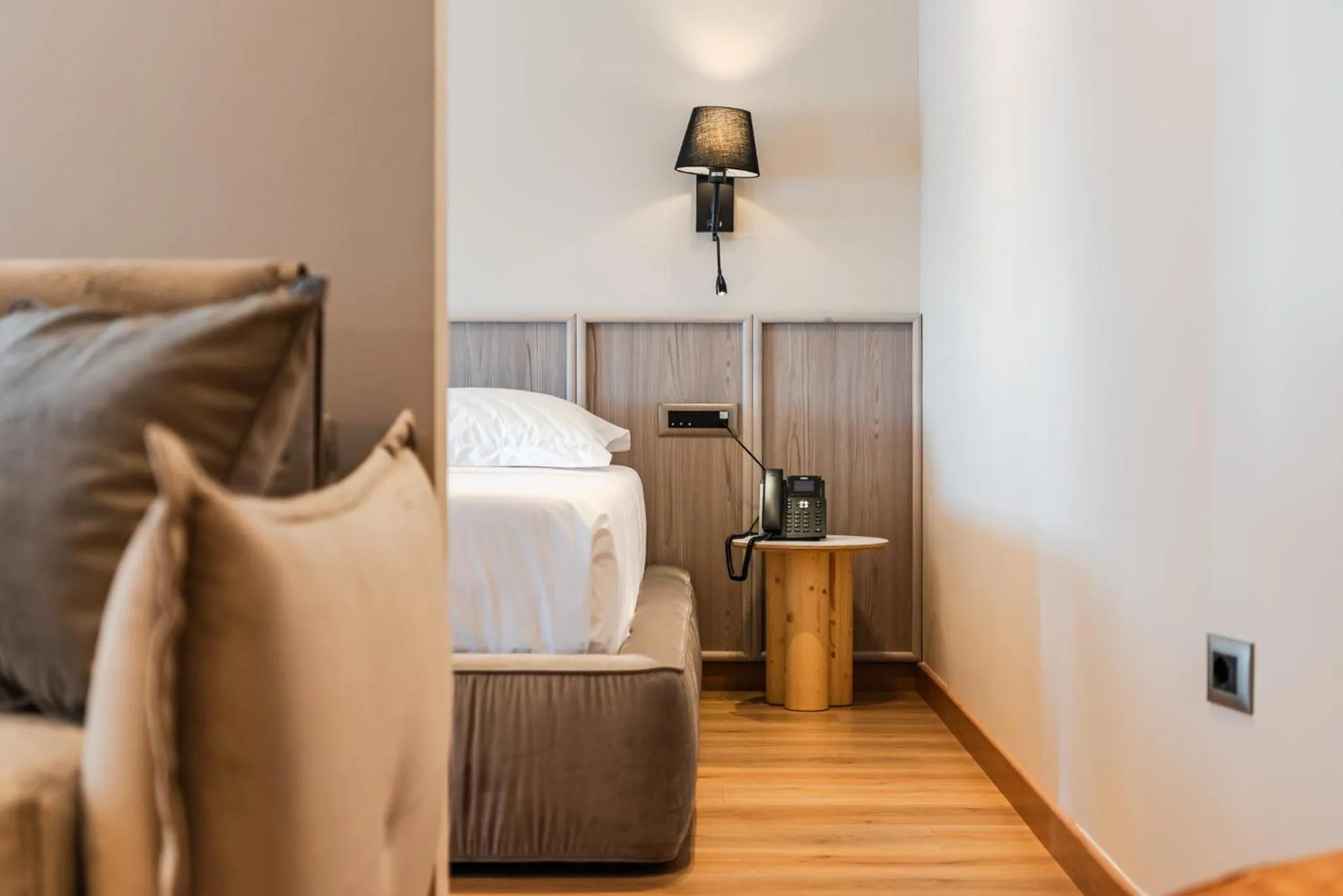 Bed in Aragosta Hotel