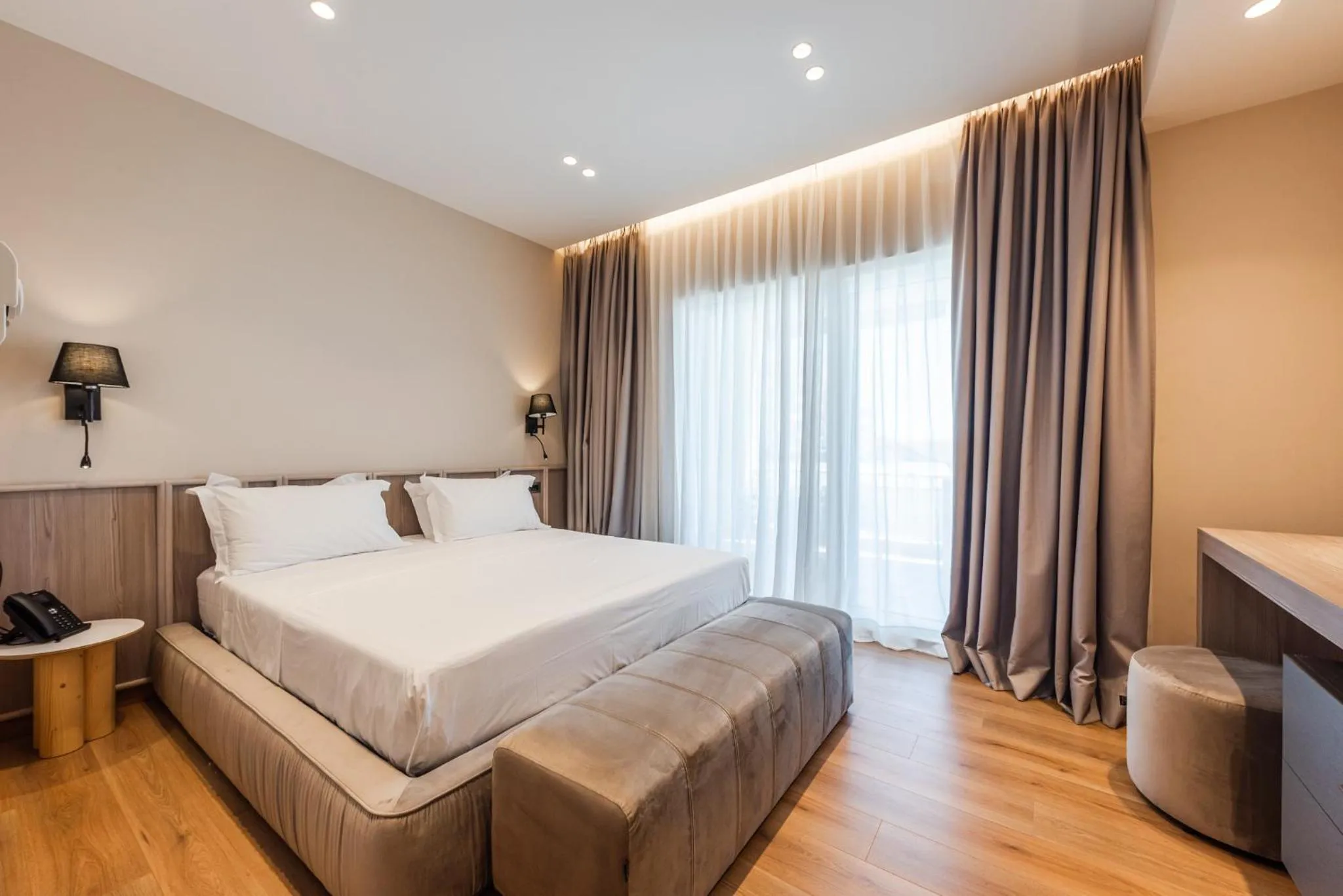 Bed in Aragosta Hotel