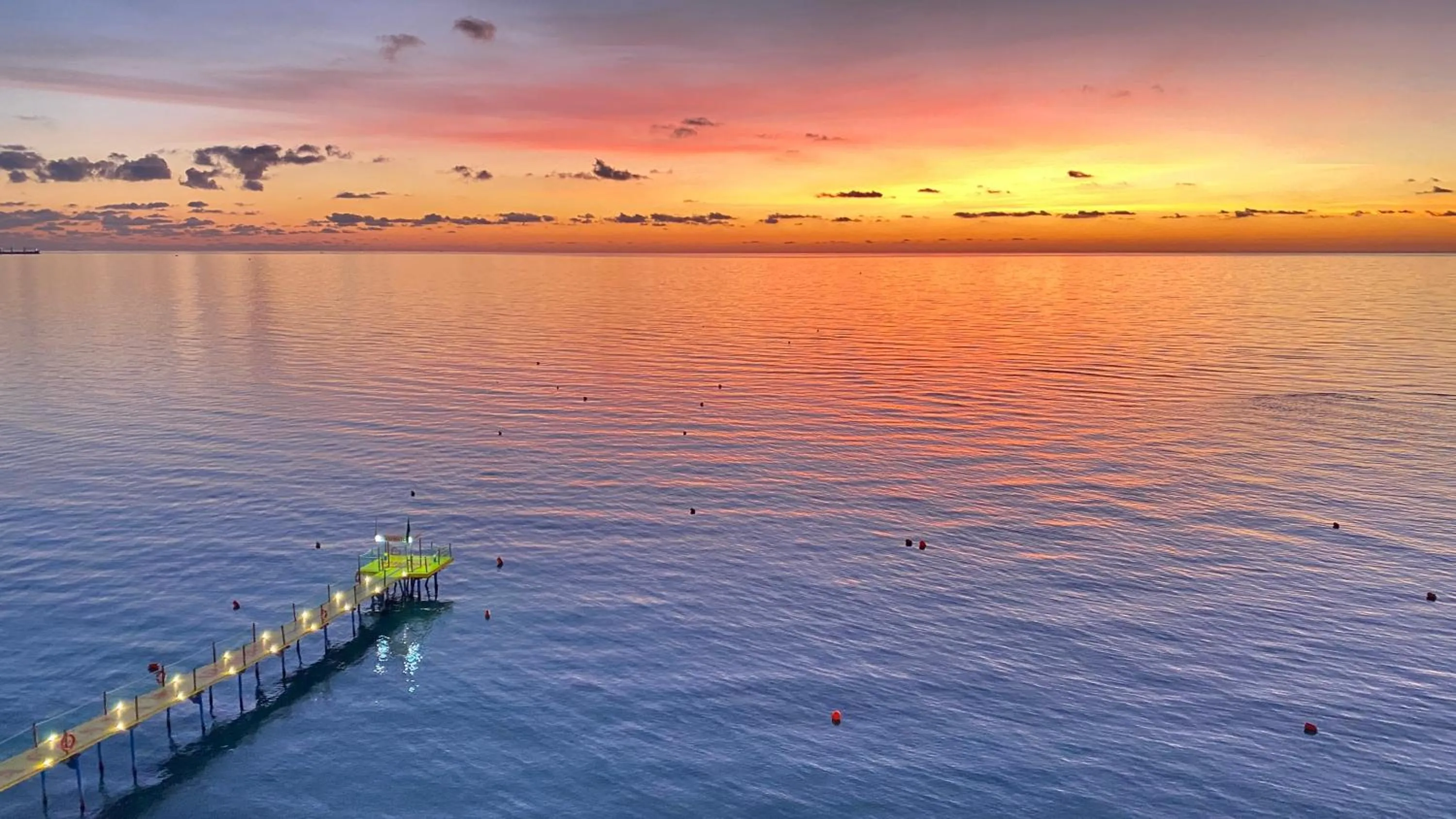 Sunset in Aragosta Hotel