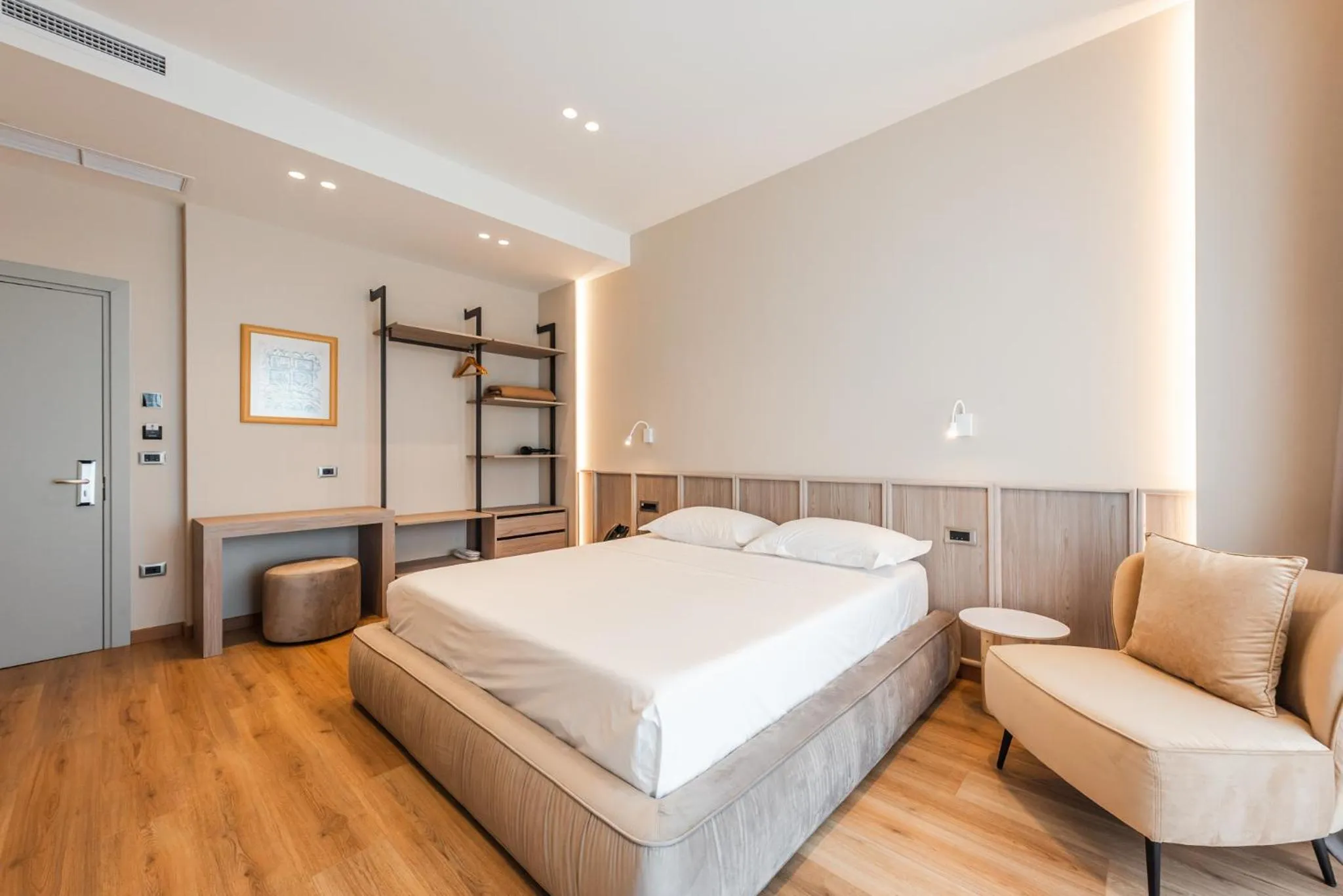 Bed in Aragosta Hotel