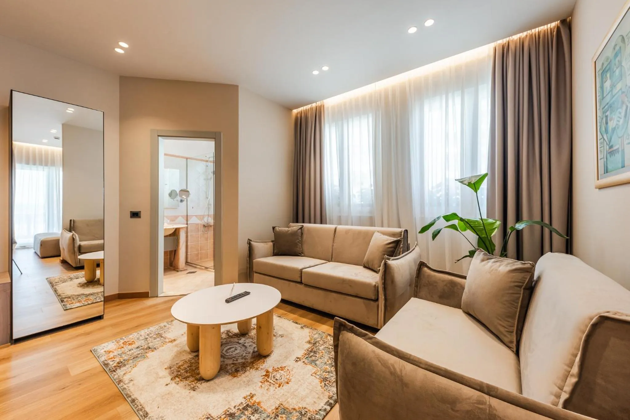 Living room in Aragosta Hotel