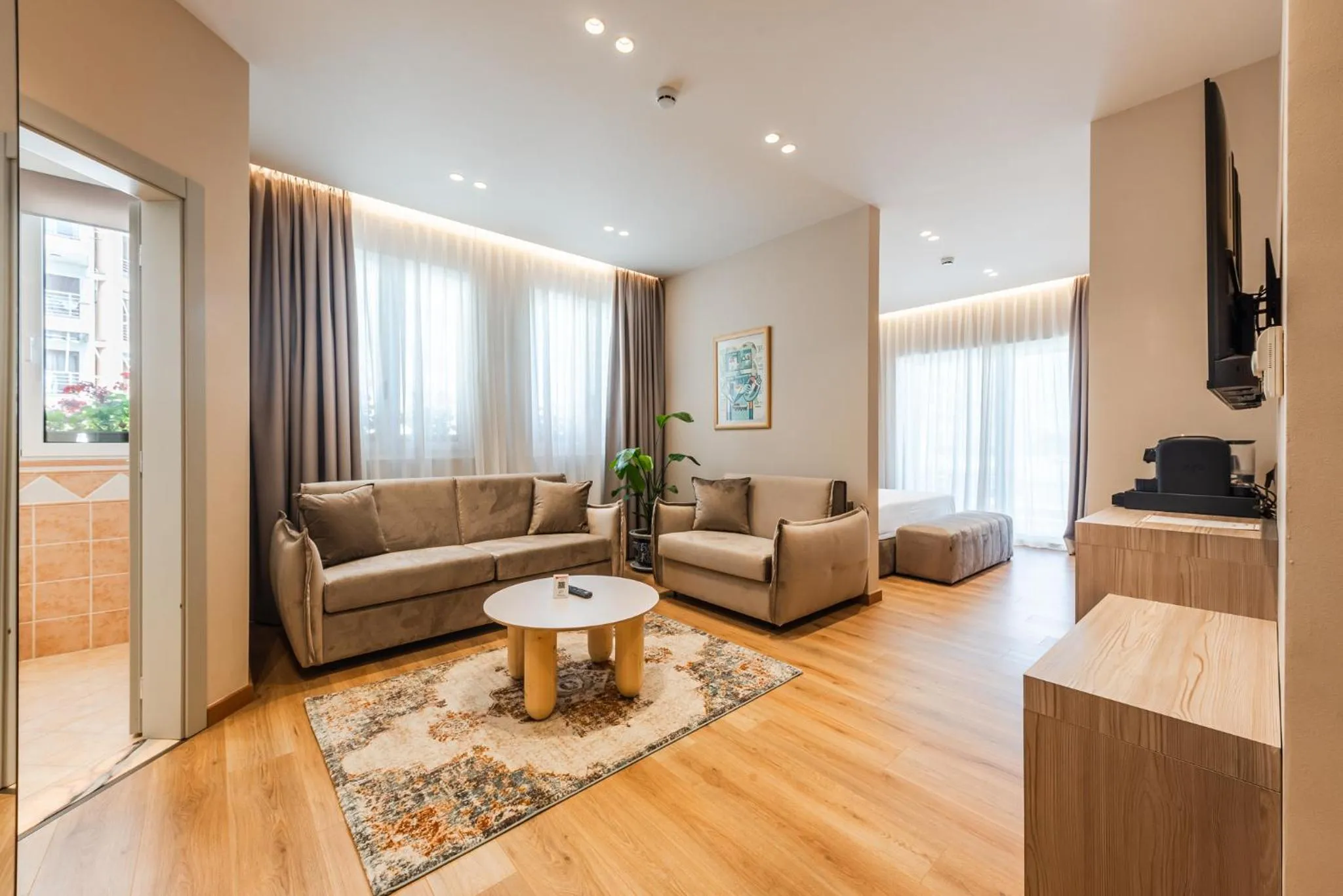 Living room in Aragosta Hotel