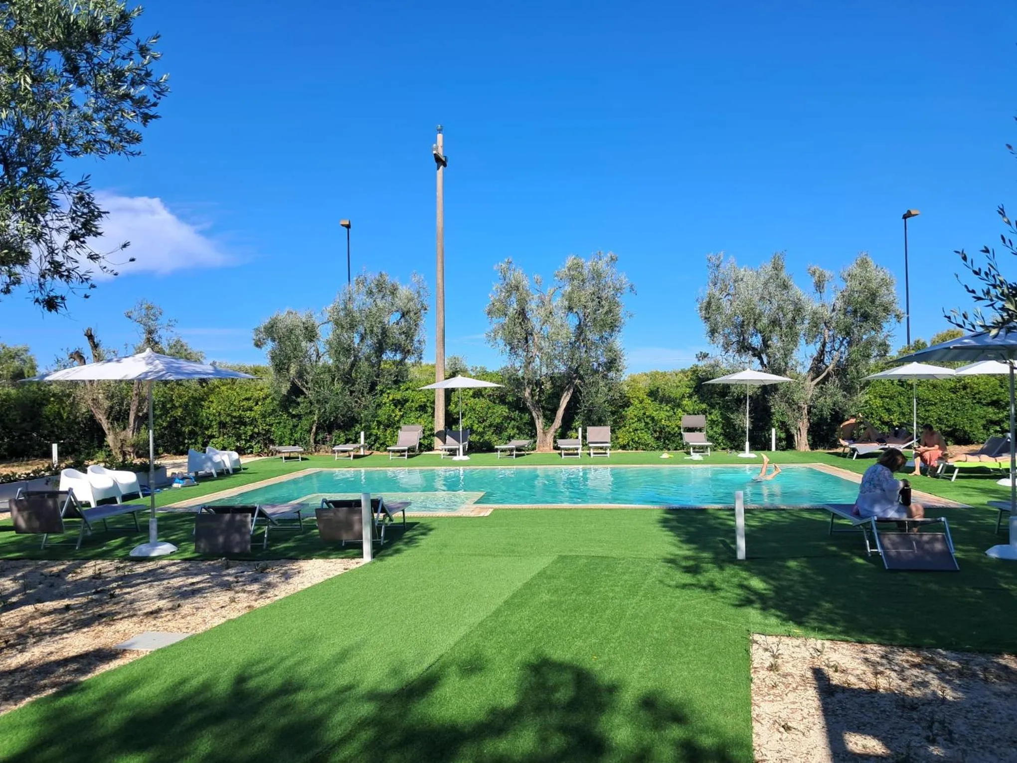 Swimming pool in Residence Alba