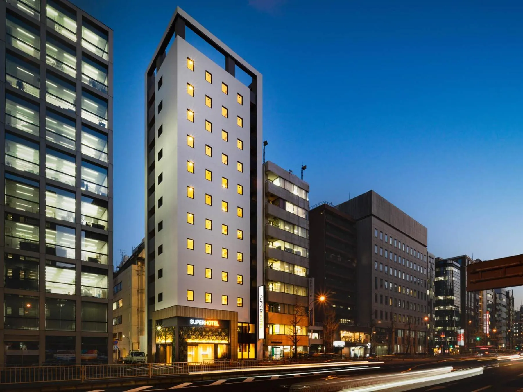 Property building in Super Hotel Tokyo Hamamatsucho