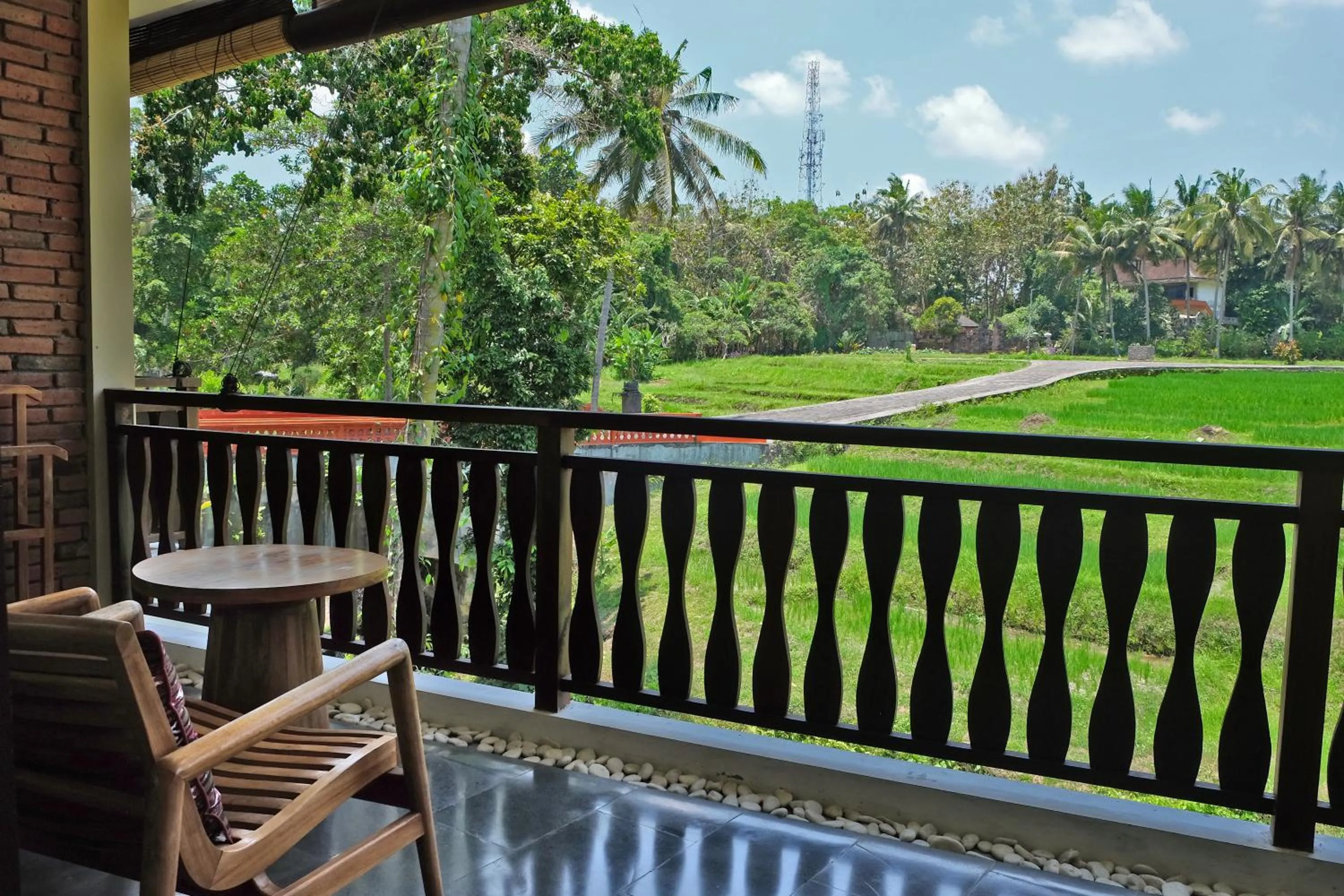 View (from property/room) in Green Field Resort Ubud