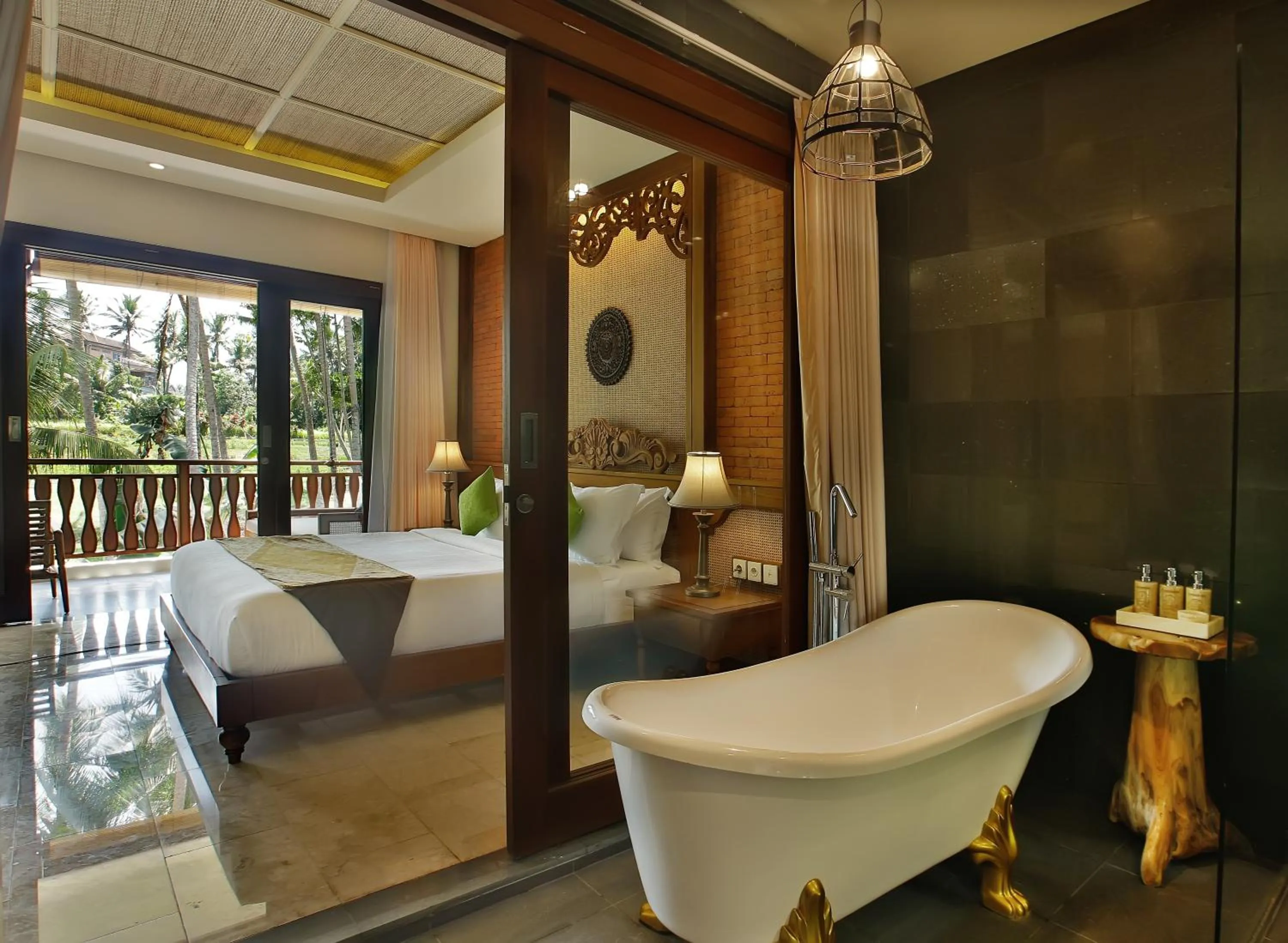 Bathroom in Green Field Resort Ubud