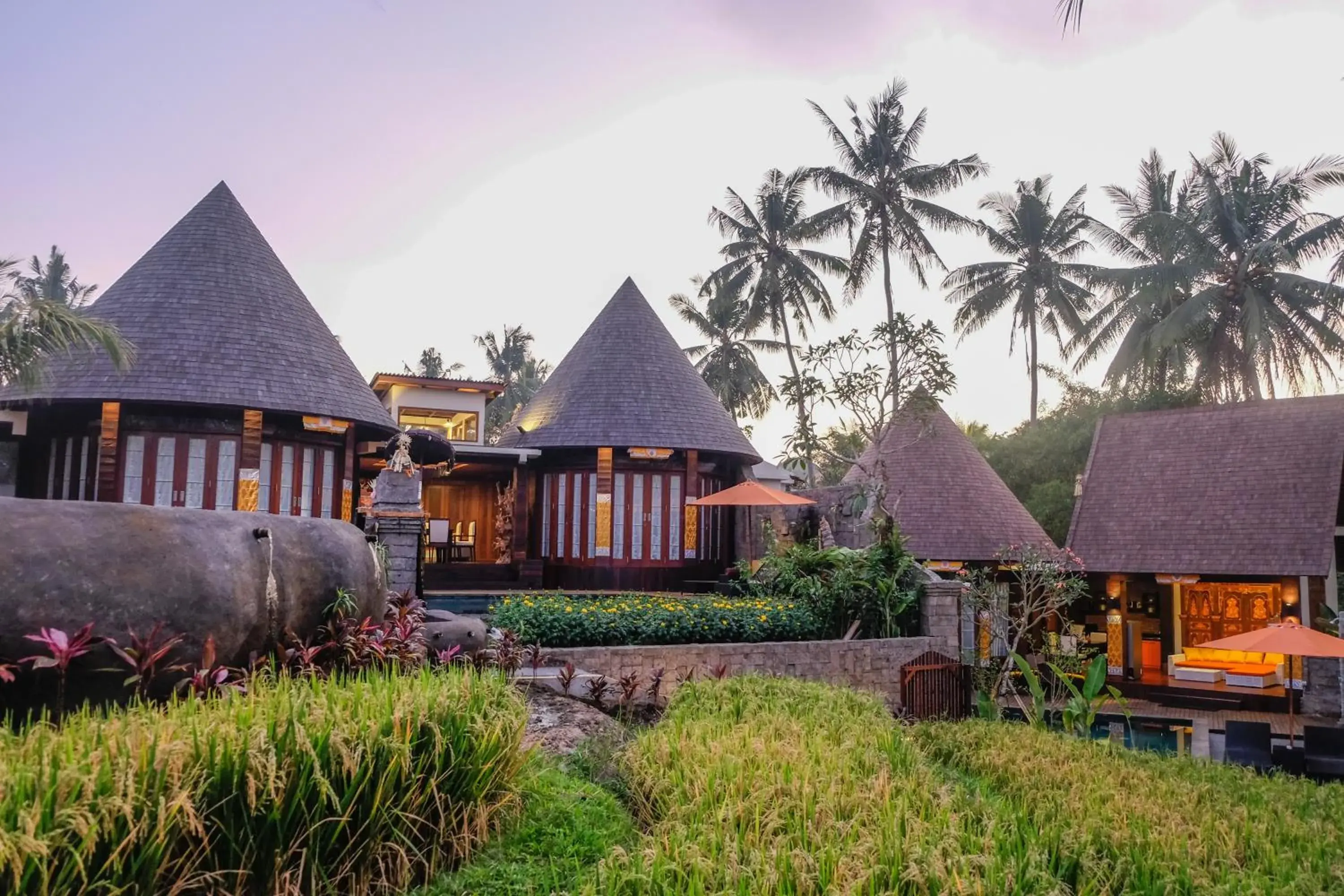 Two-Bedroom Signature Villa with Private Pool and Rice Paddy View in Green Field Resort Ubud Two-Bedroom Signature Villa with Private Pool and Rice Paddy View in Green Field Resort Ubud