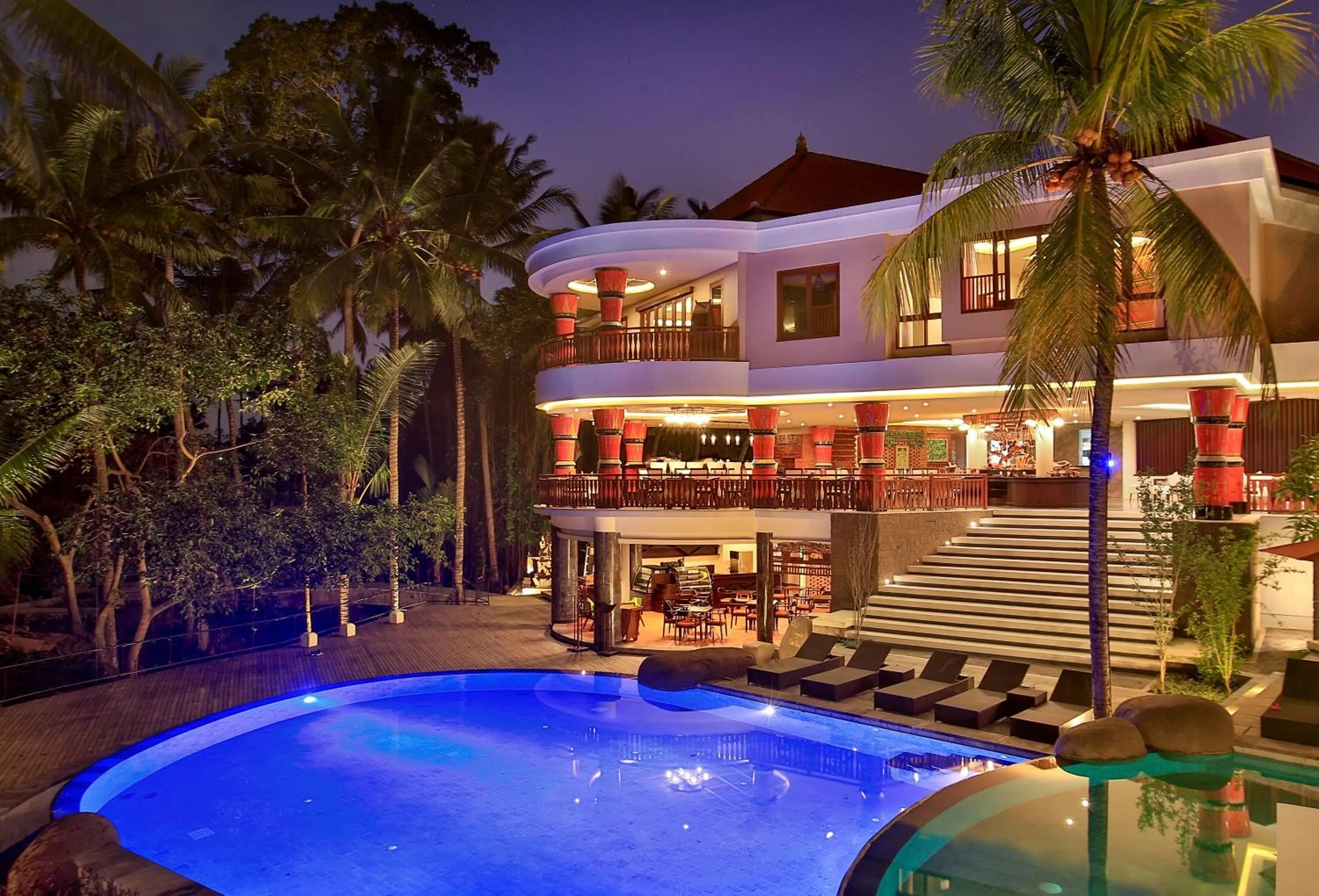 Natural landscape in Green Field Resort Ubud