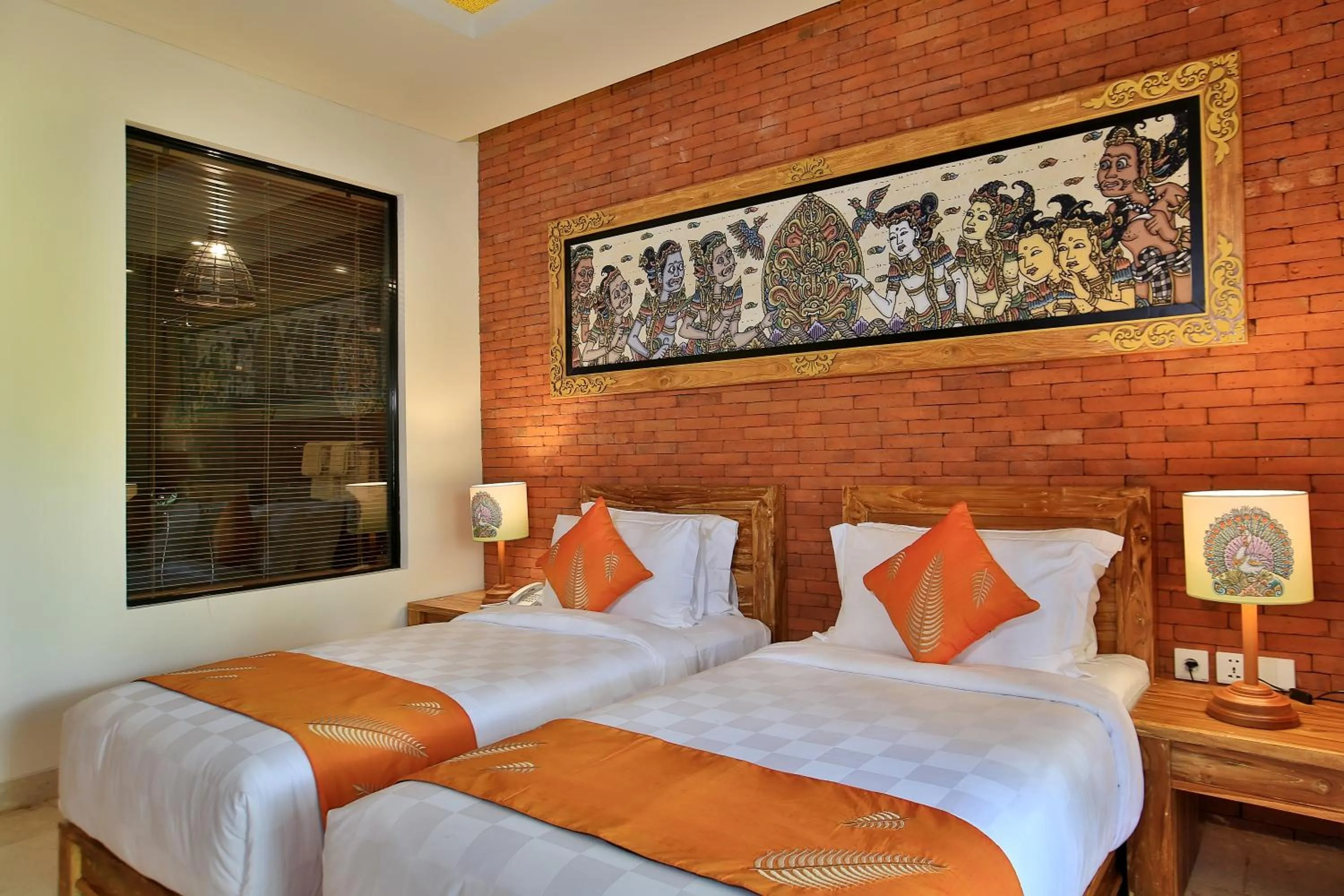 Photo of the whole room, Bed in Green Field Resort Ubud