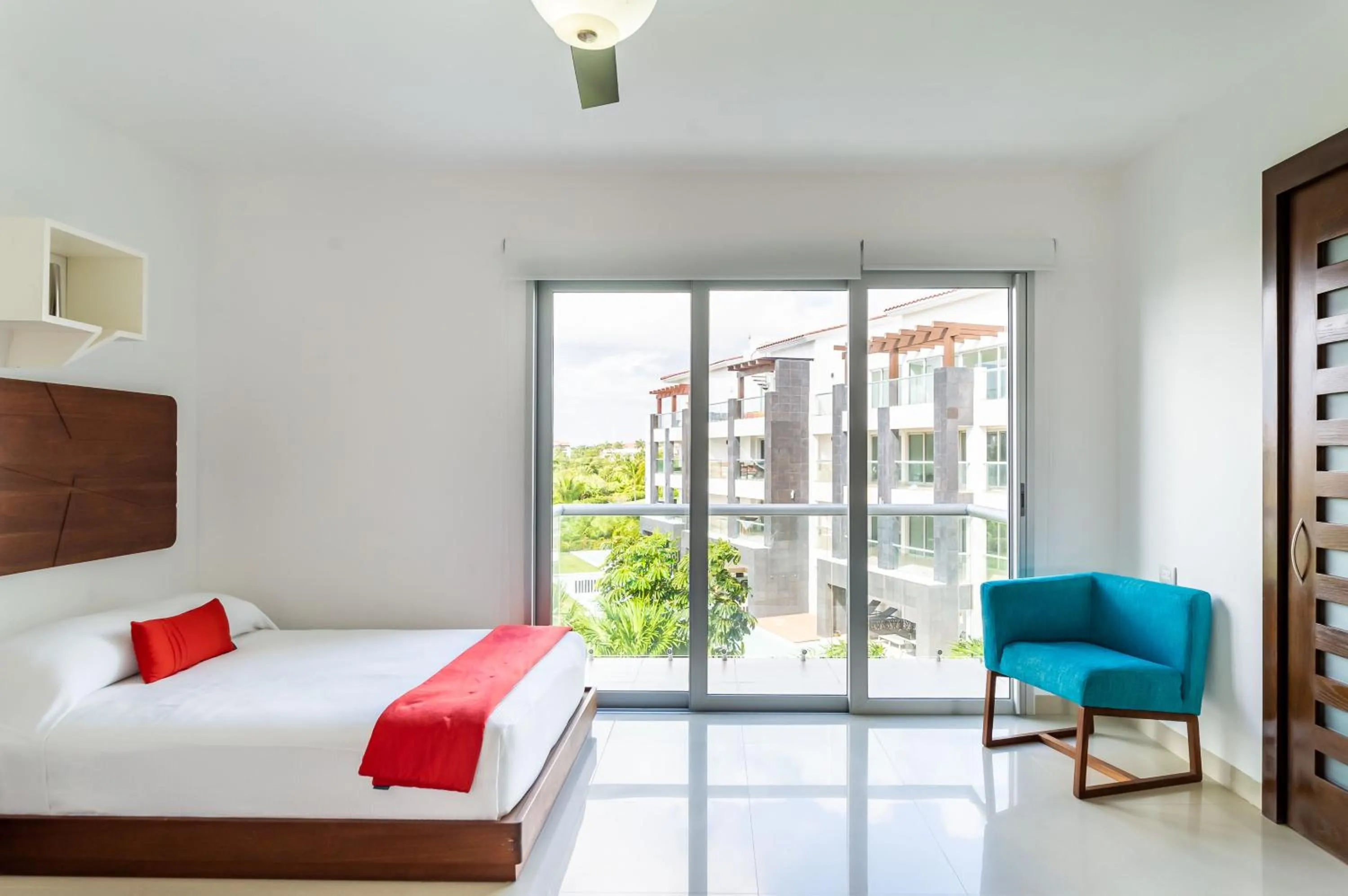 Bed in Mareazul Beach Front Condos At playa del Carmen