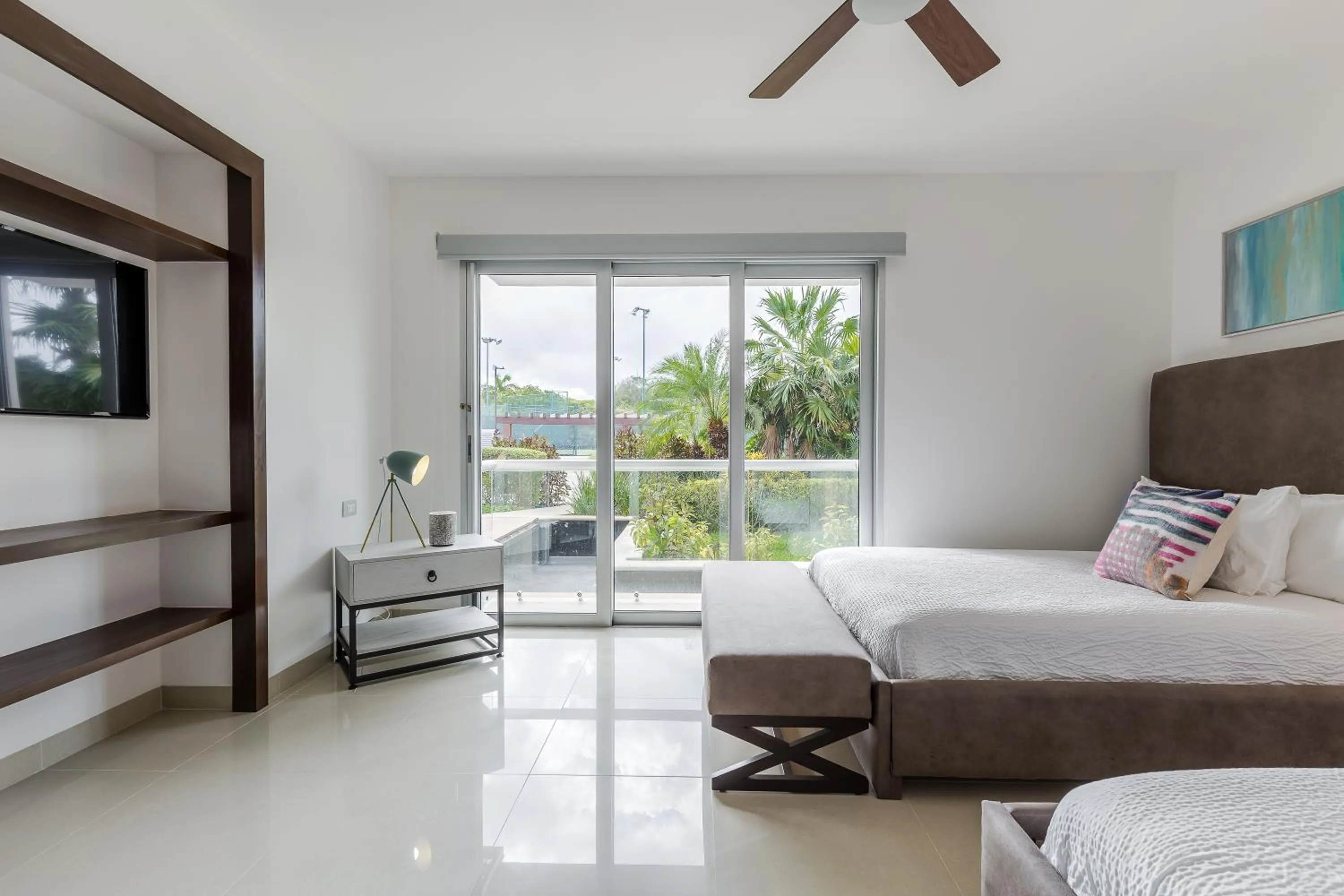 Bed in Mareazul Beach Front Condos At playa del Carmen