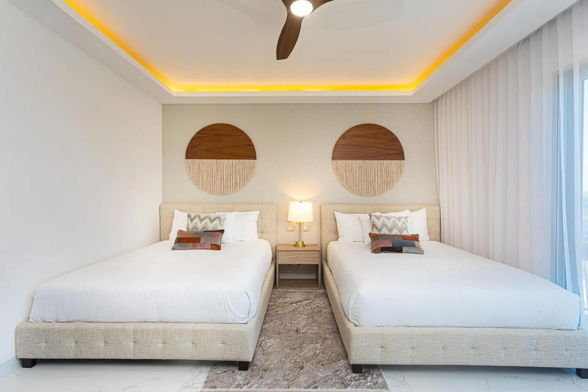 Bed in Mareazul Beach Front Condos At playa del Carmen