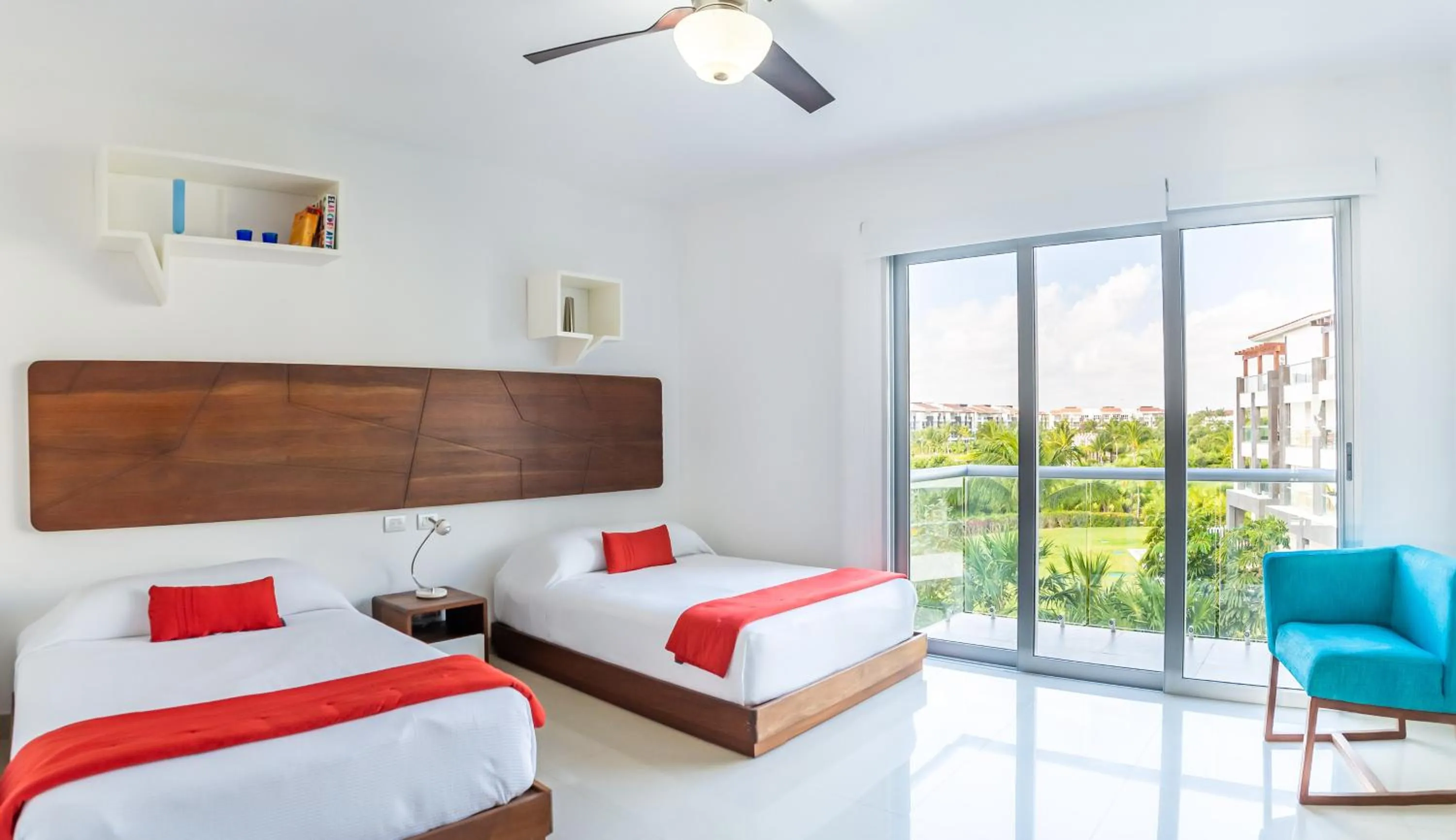 Bed in Mareazul Beach Front Condos At playa del Carmen