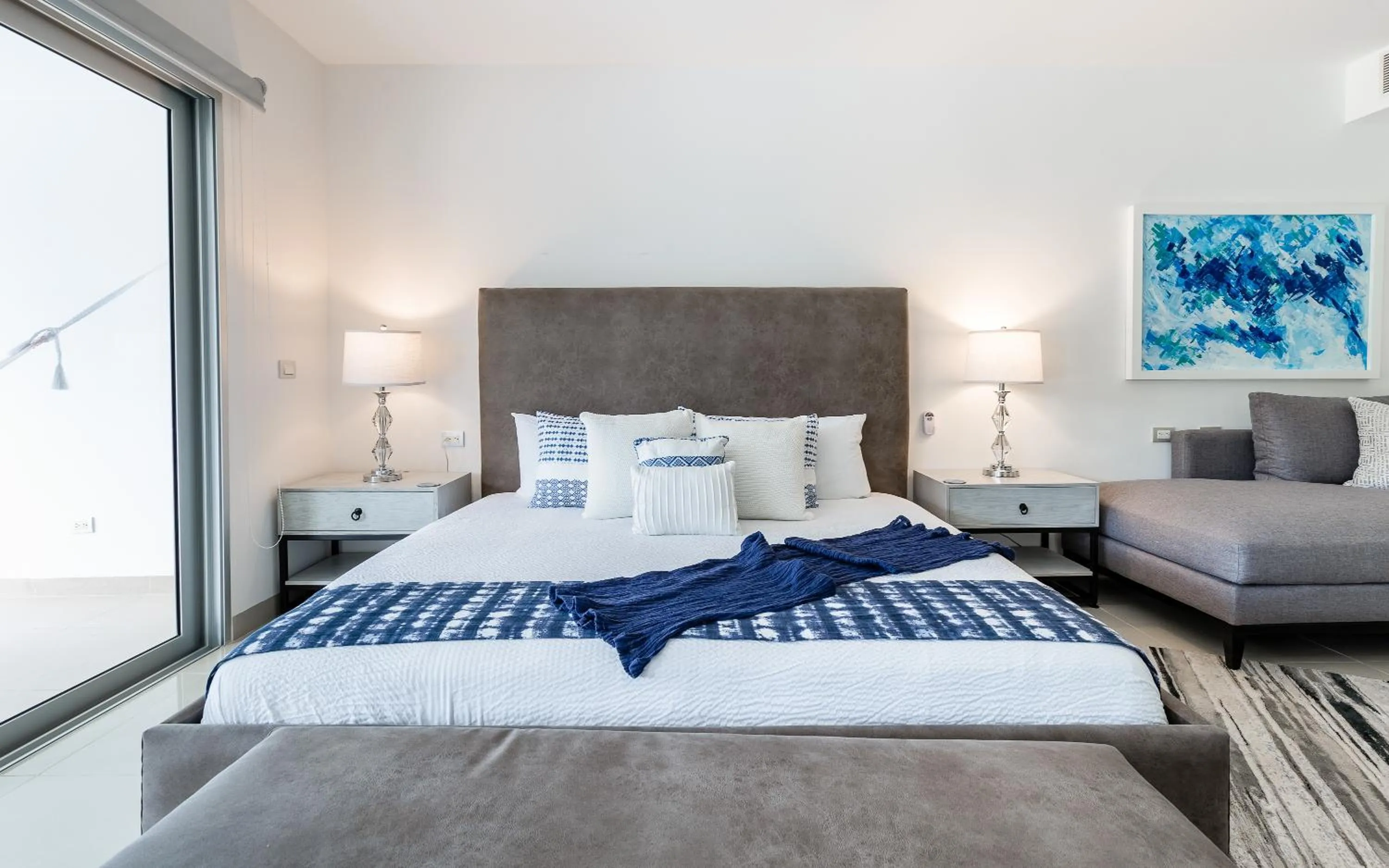 Bed in Mareazul Beach Front Condos At playa del Carmen