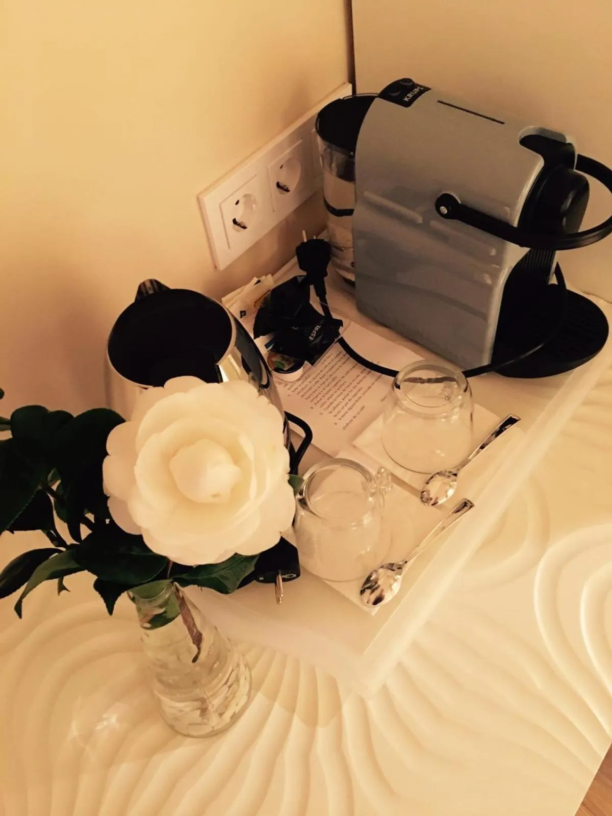 Coffee/tea facilities in Hostal Los Castañuelos