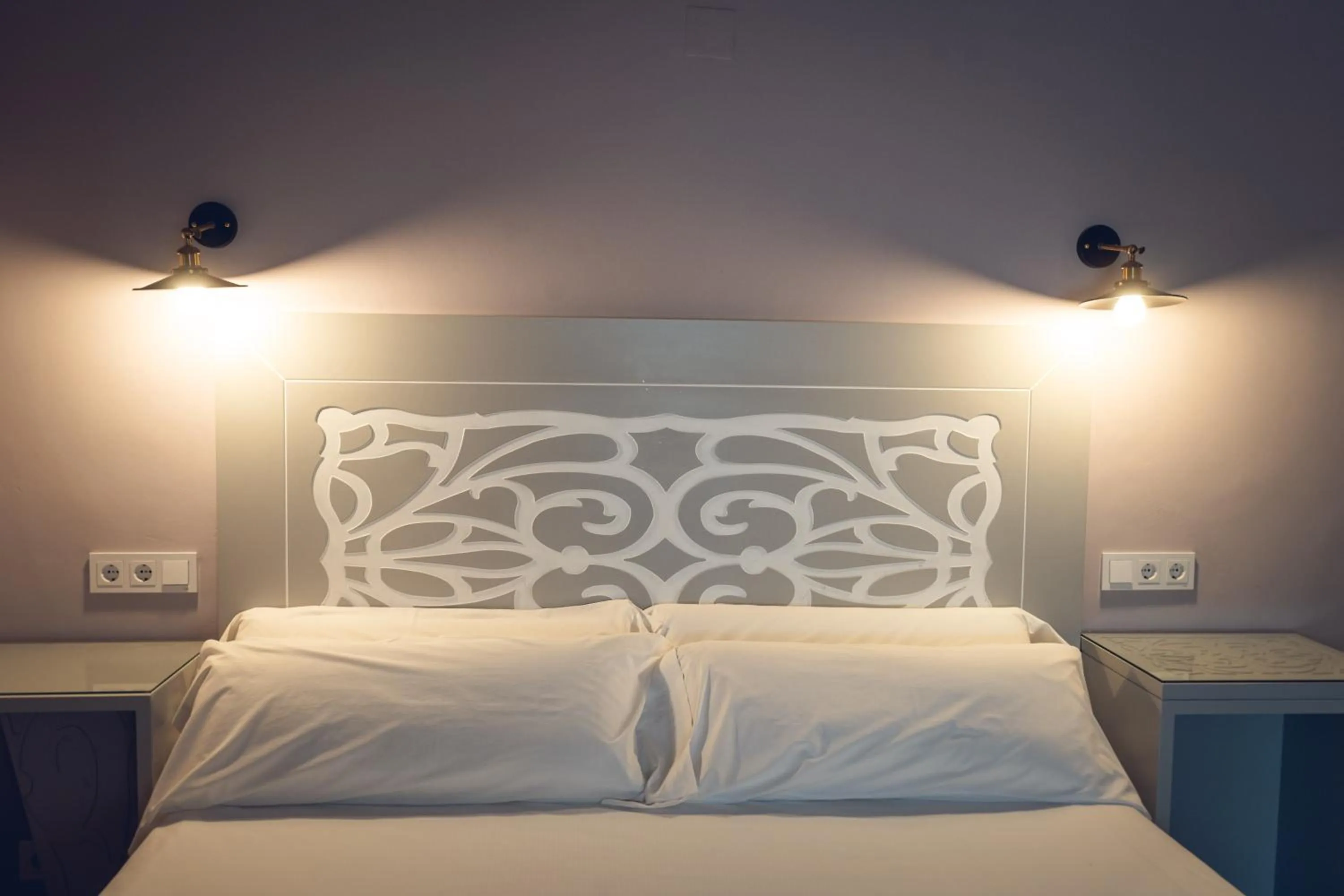 Bed in Hostal Los Castañuelos