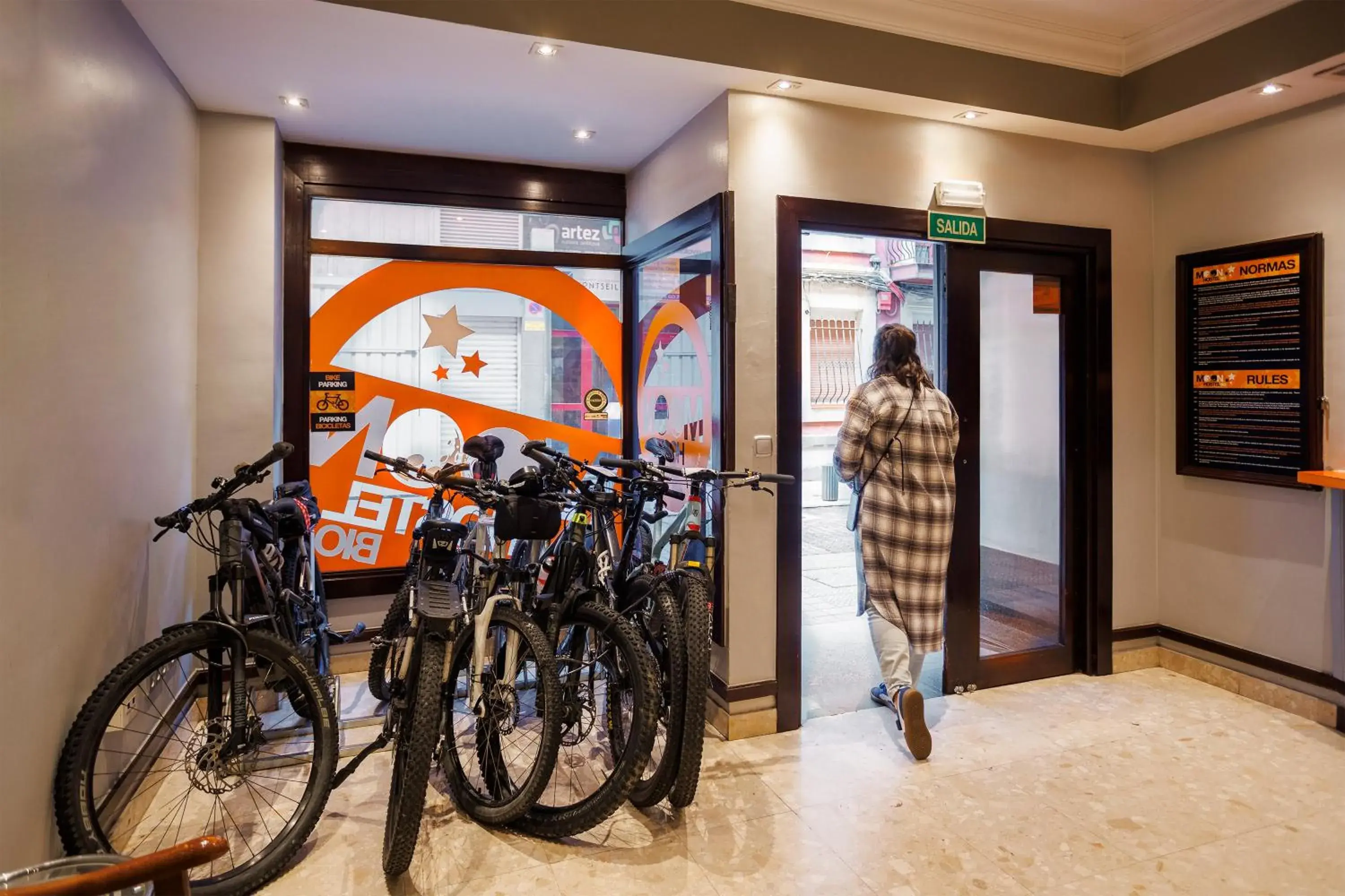 Lobby or reception in Moon Hostel Bio Lobby or reception in Moon Hostel Bio