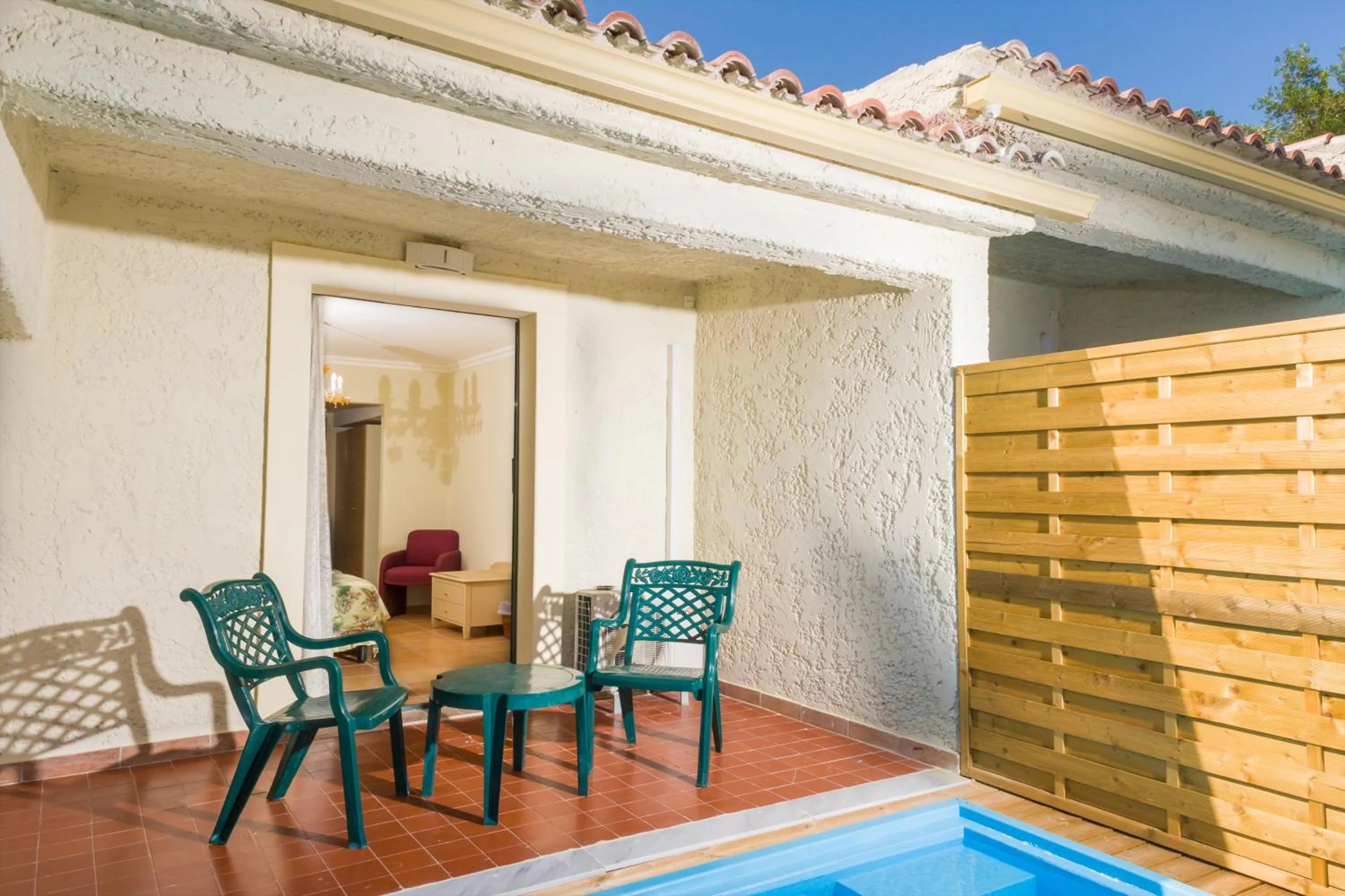 Patio in Paleo ArtNouveau Hotel - Adults Only