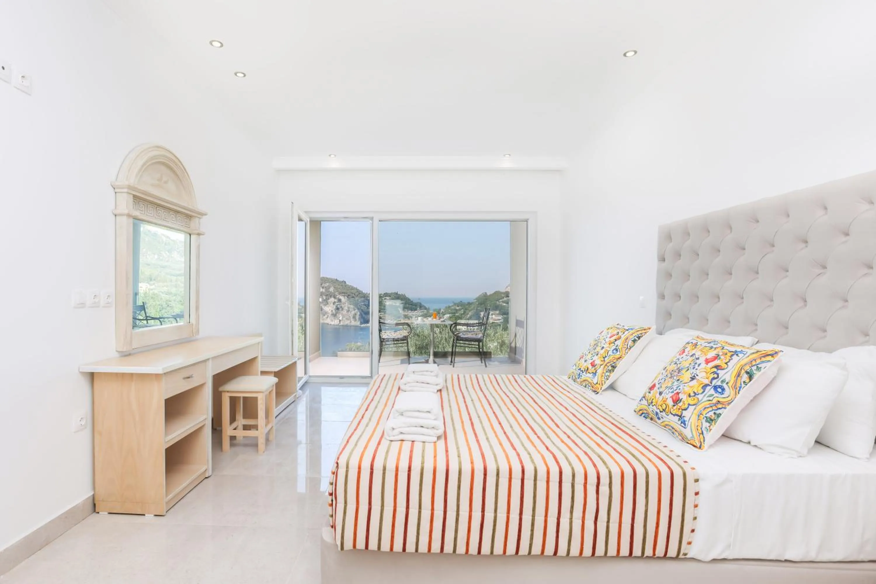 Bed in Paleokastritsa Palace - Adults Only