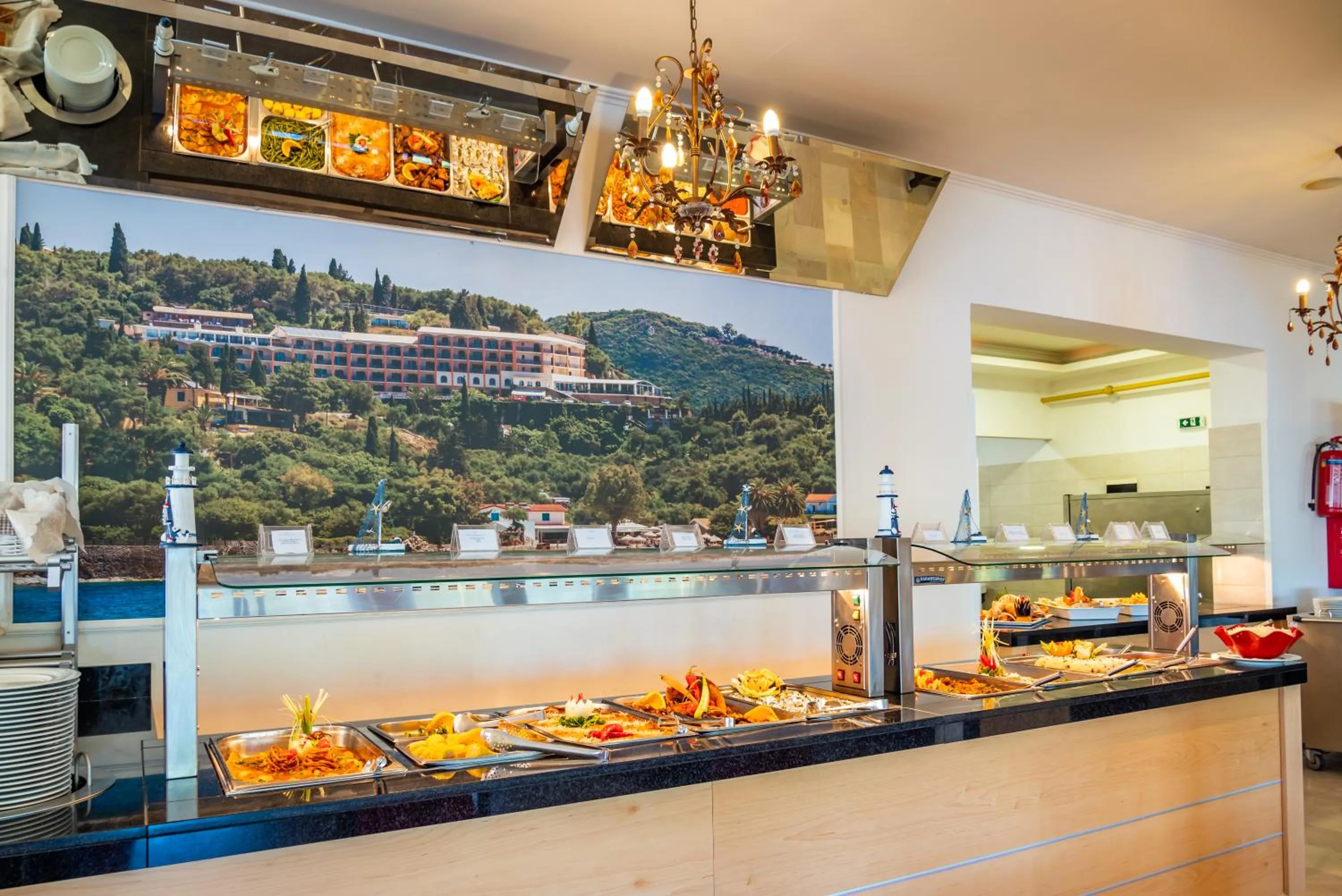 Buffet breakfast in Paleo ArtNouveau Hotel - Adults Only