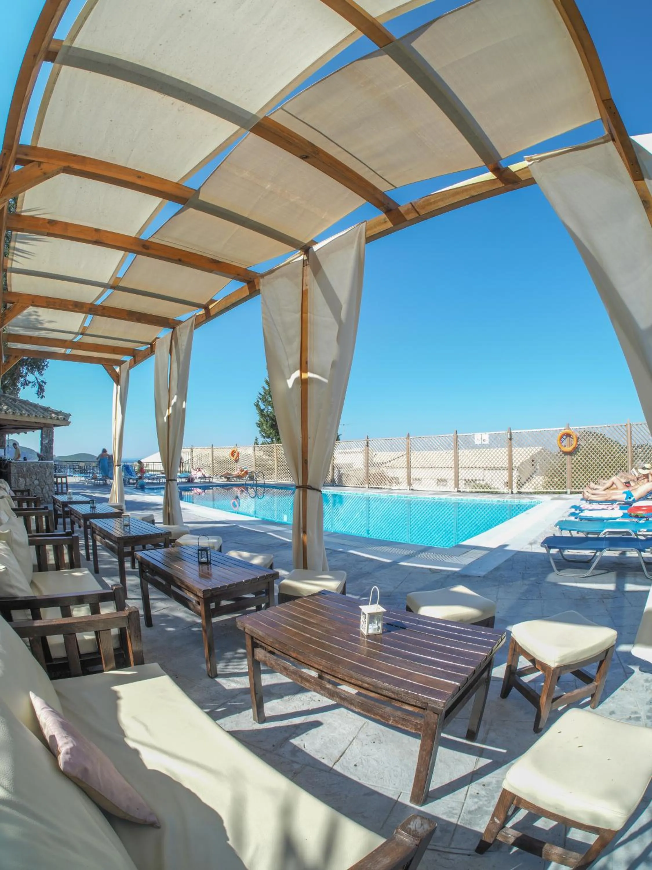 Patio in Paleo ArtNouveau Hotel - Adults Only