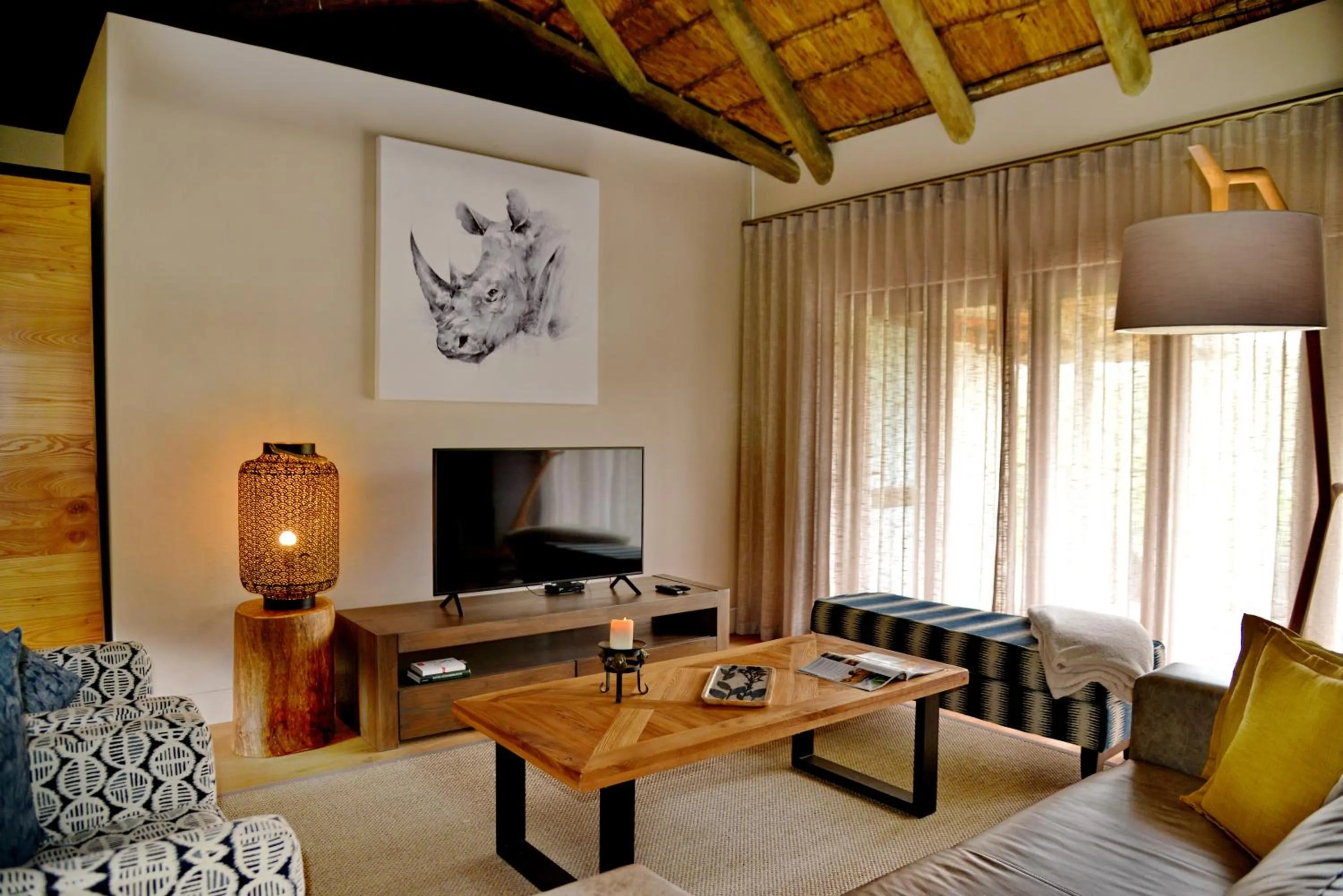 TV and multimedia in Garden Route Safari Camp
